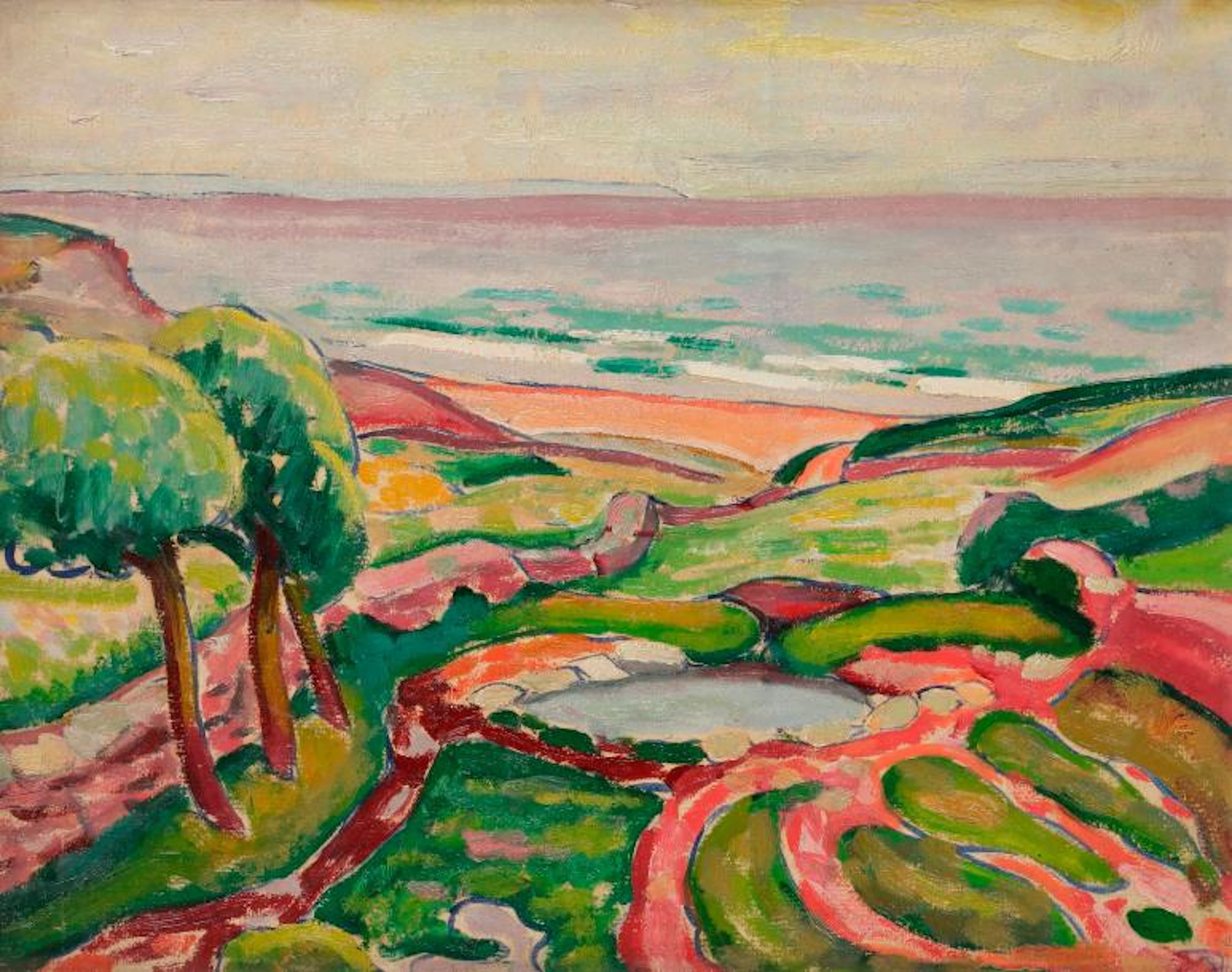 Adolphe-Marie BEAUFRèRE (1876-1960) Le Vallon…