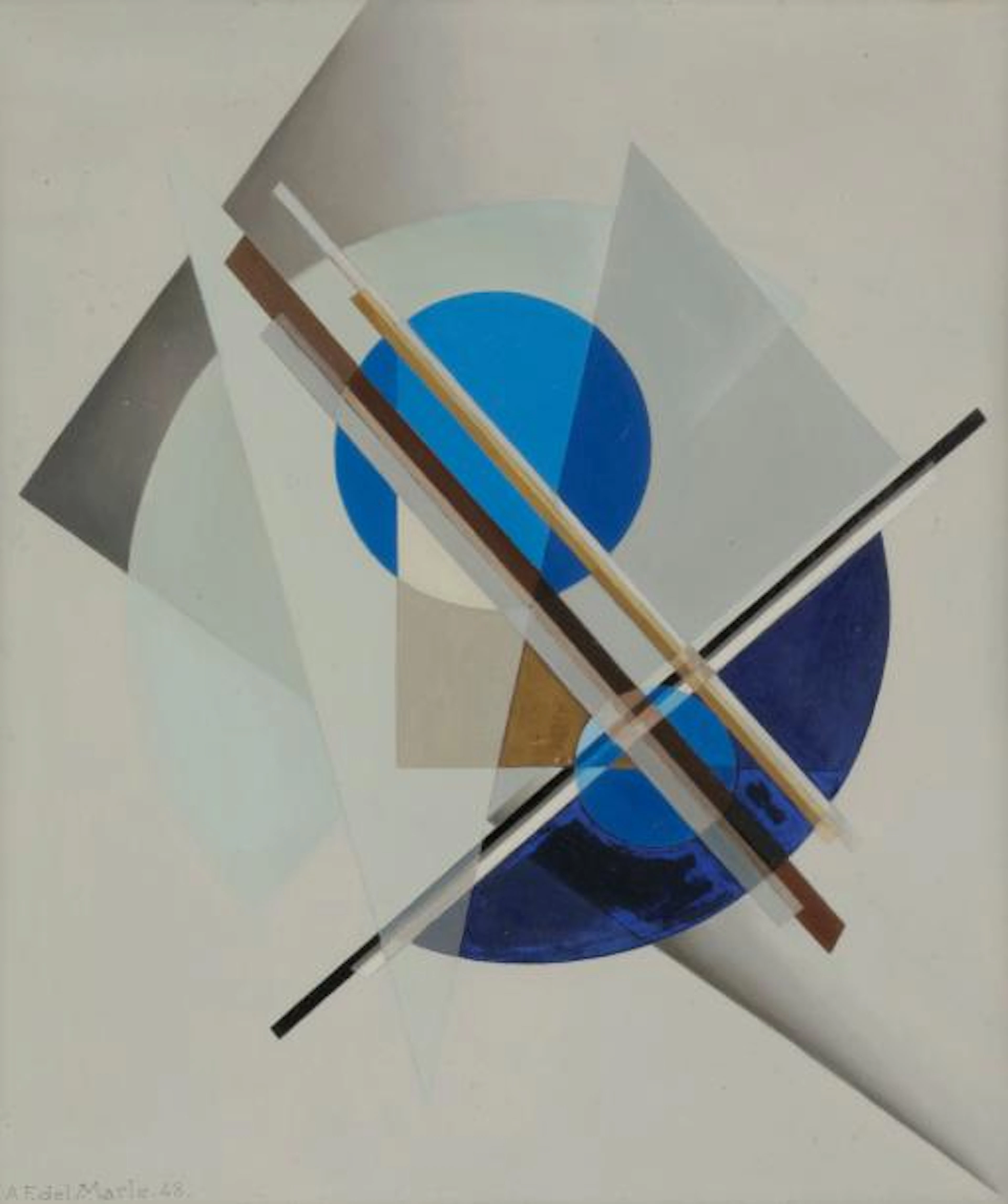 *Félix DEL MARLE (1889-1952) Composition,…