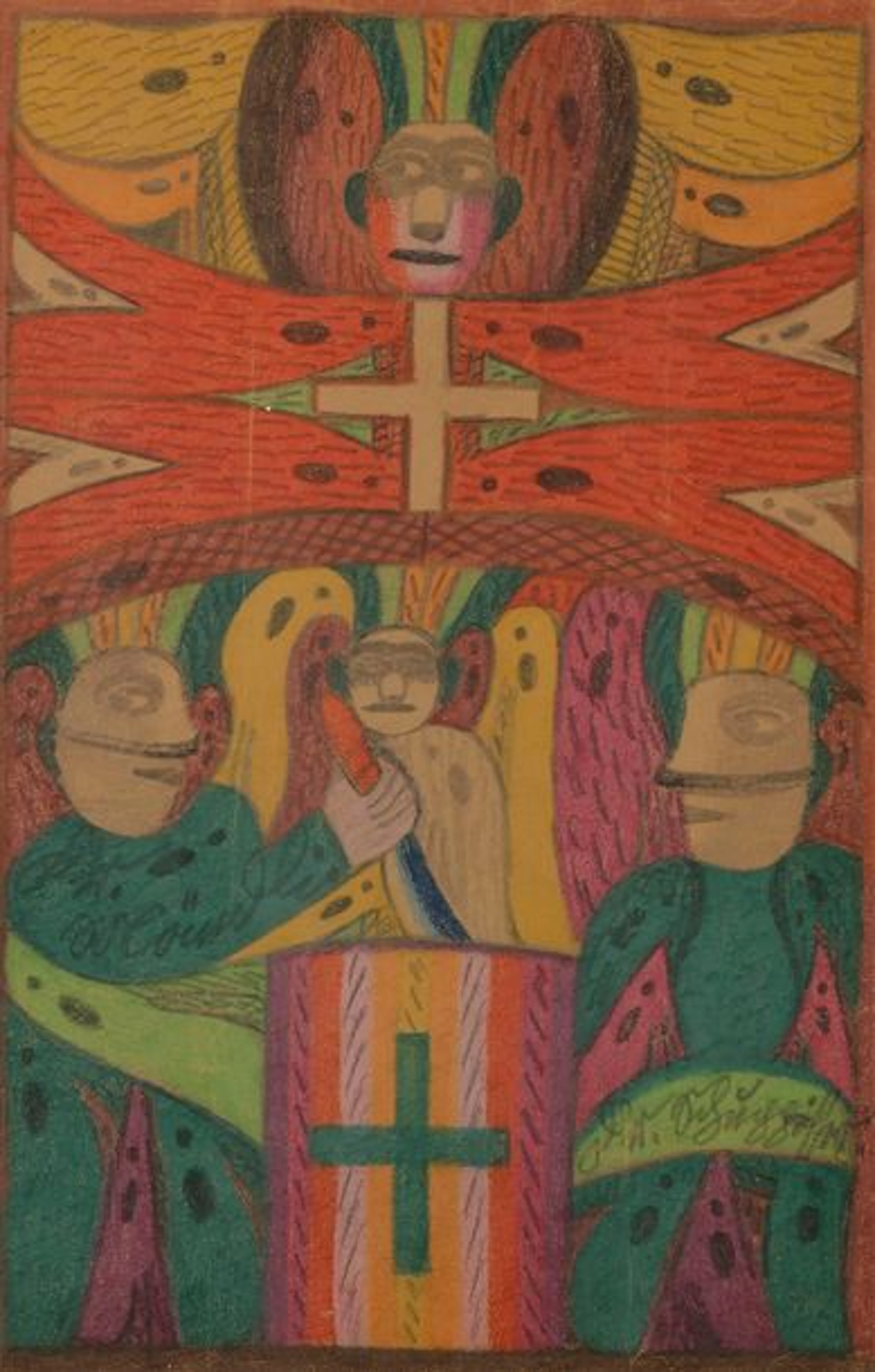 Adolf WÖLFLI (1864-1930) L’Opération de mon…