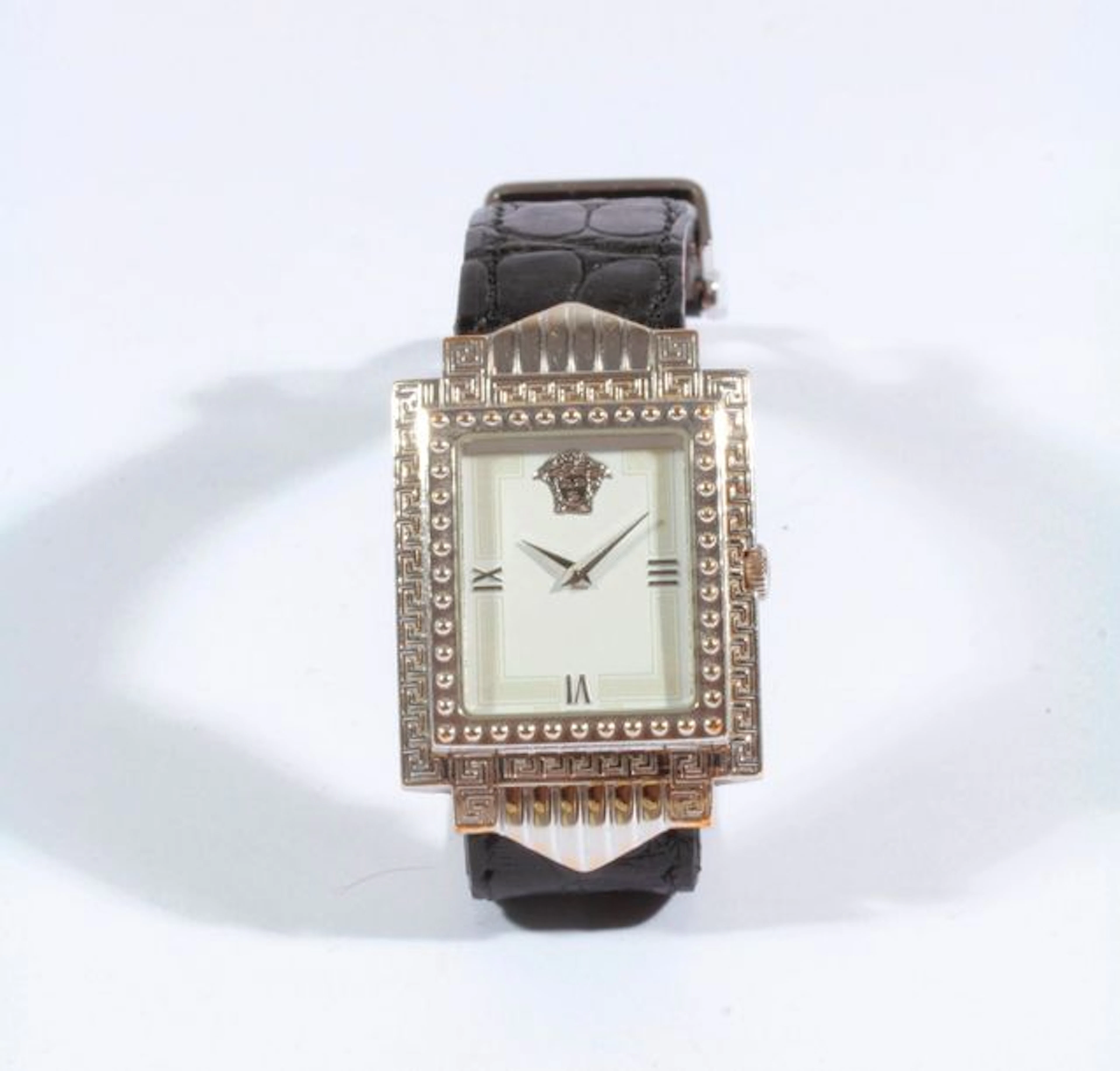 VERSACE. Montre bracelet d'homme en acier,…