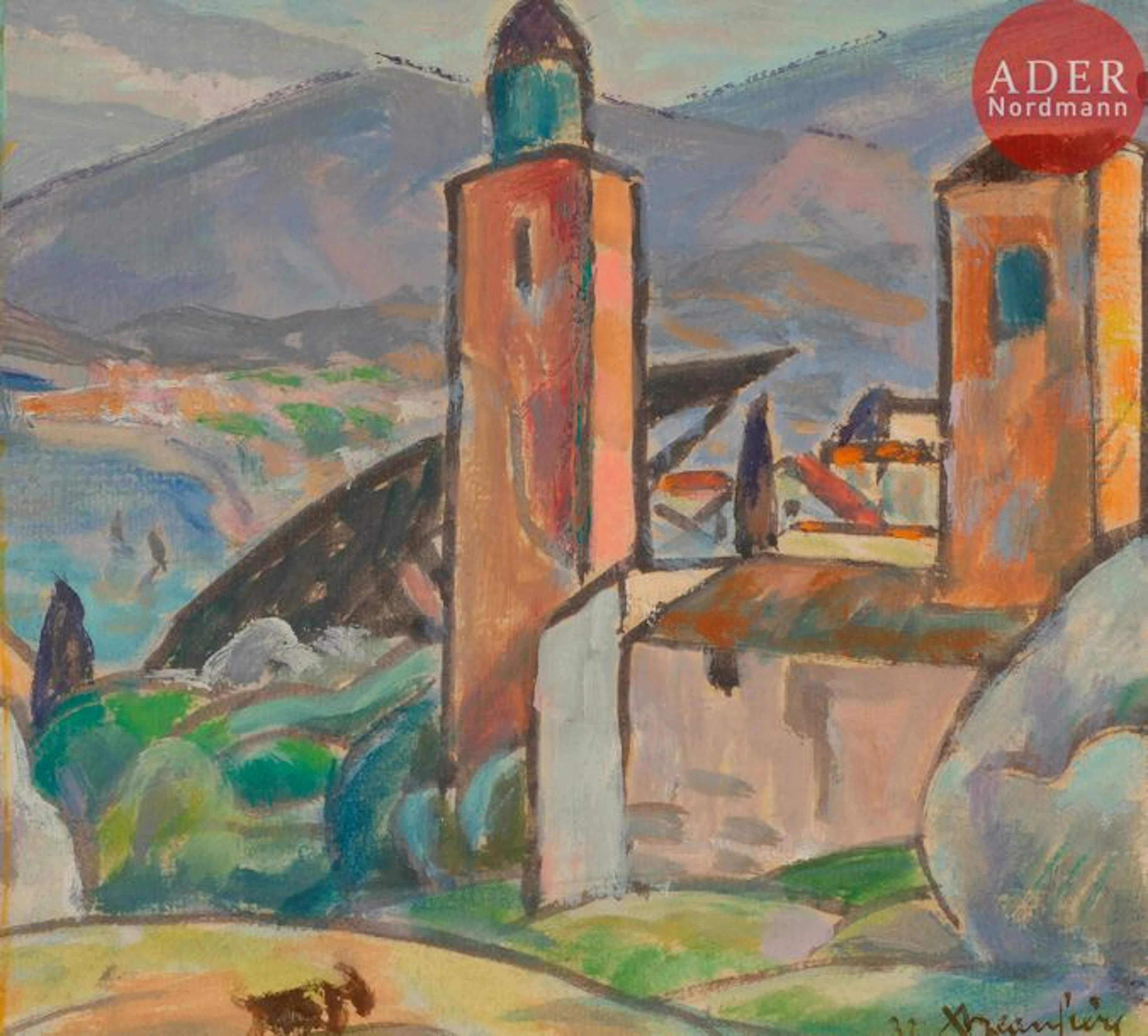 Adolphe Marie BEAUFRÈRE (1876-1960) La Chapelle…