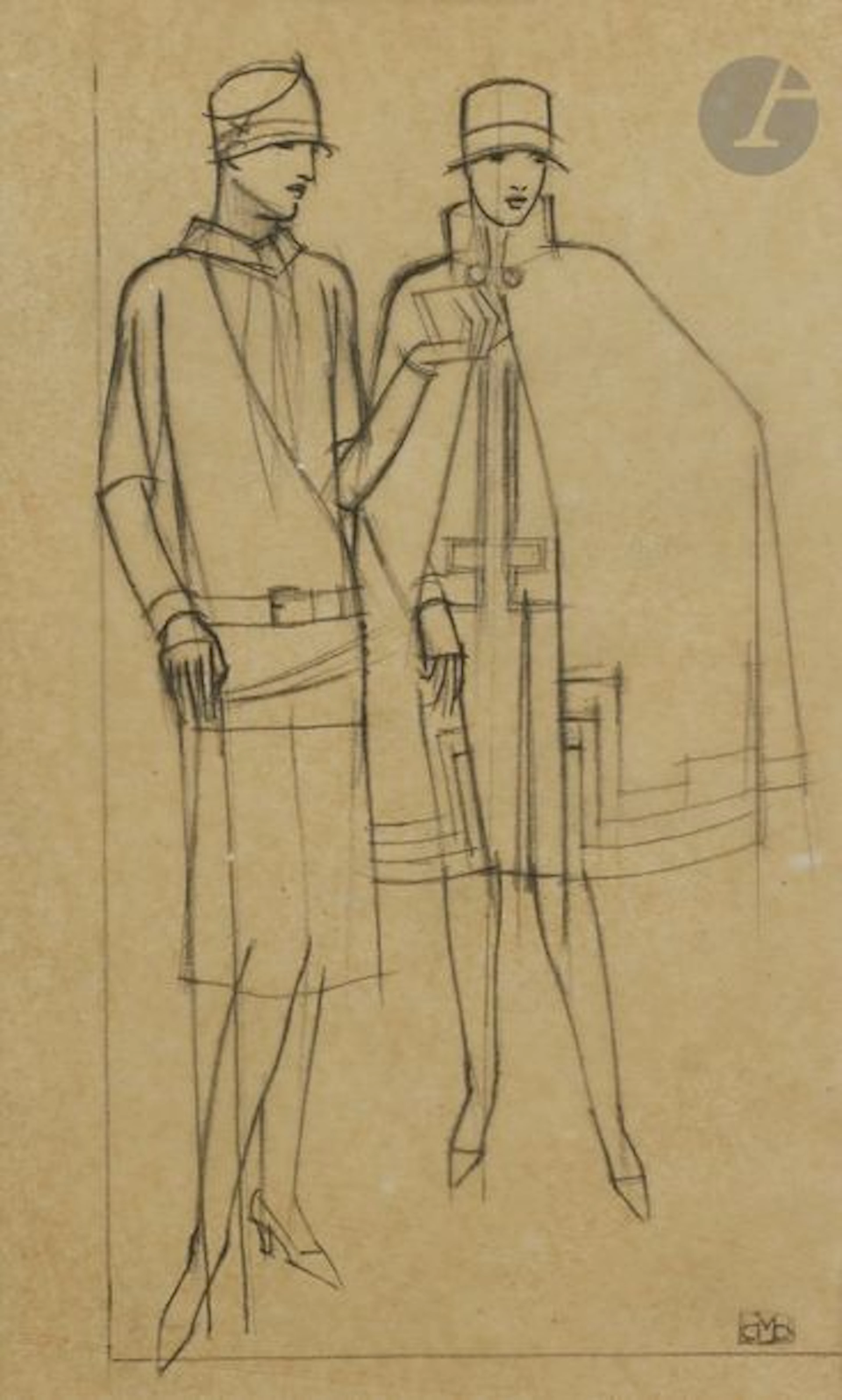 Bernard BOUTET de MONVEL (1884 - 1949) Élégantes,…