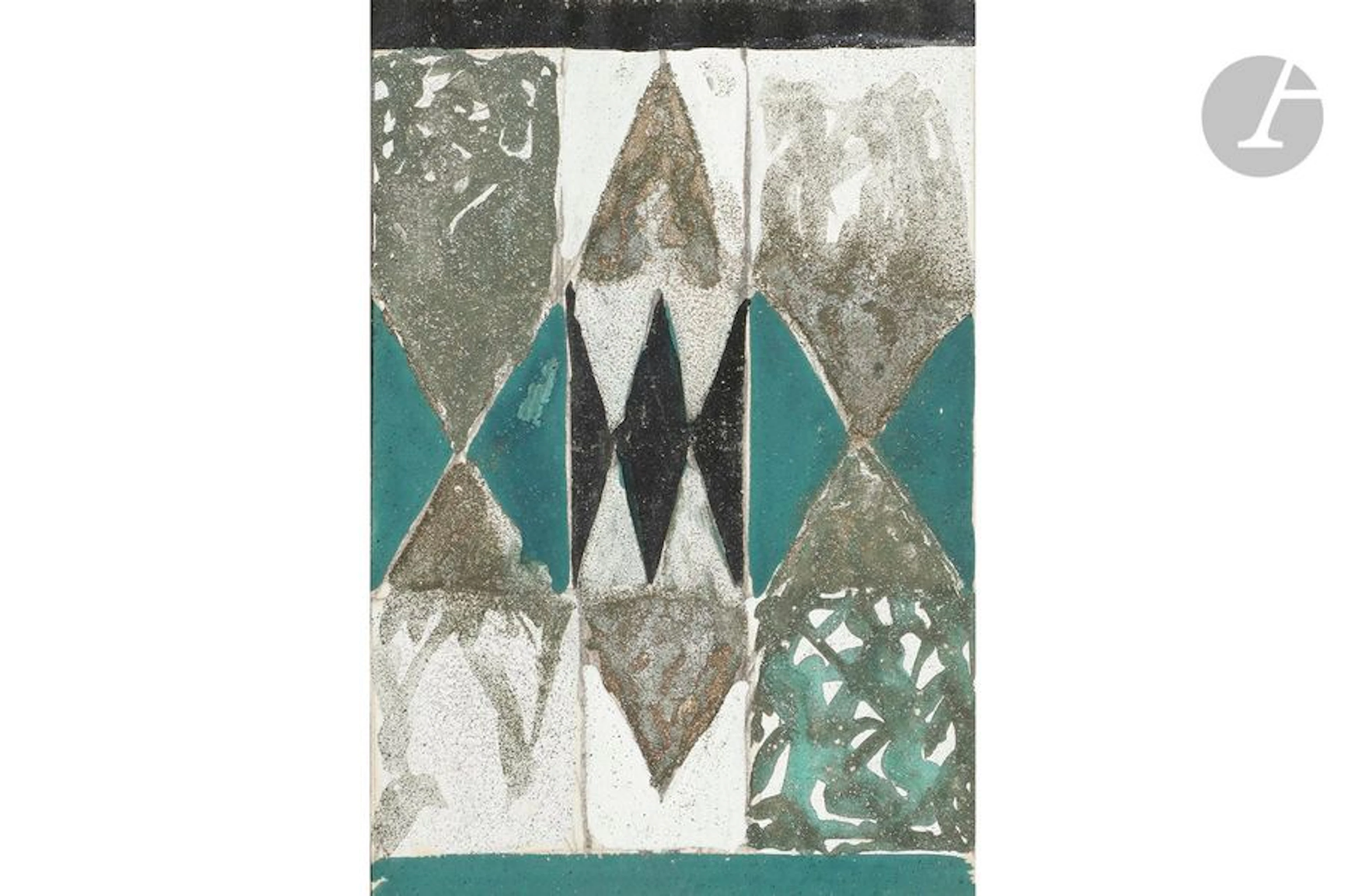 GUSTAVE MIKLOS (1888-1967) Projet de décor…