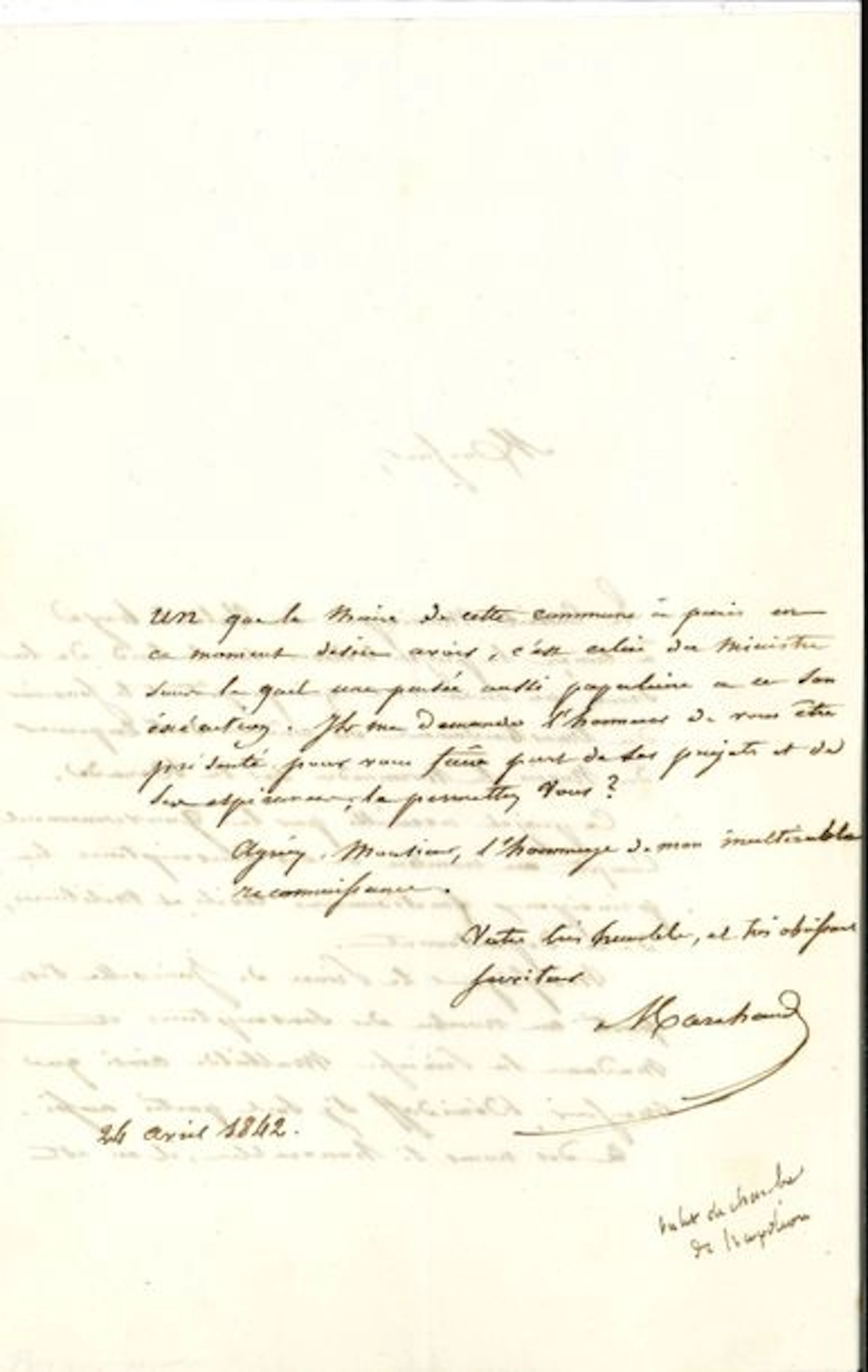 Louis-Joseph-Narcisse, comte MARCHAND (1791-1876)…