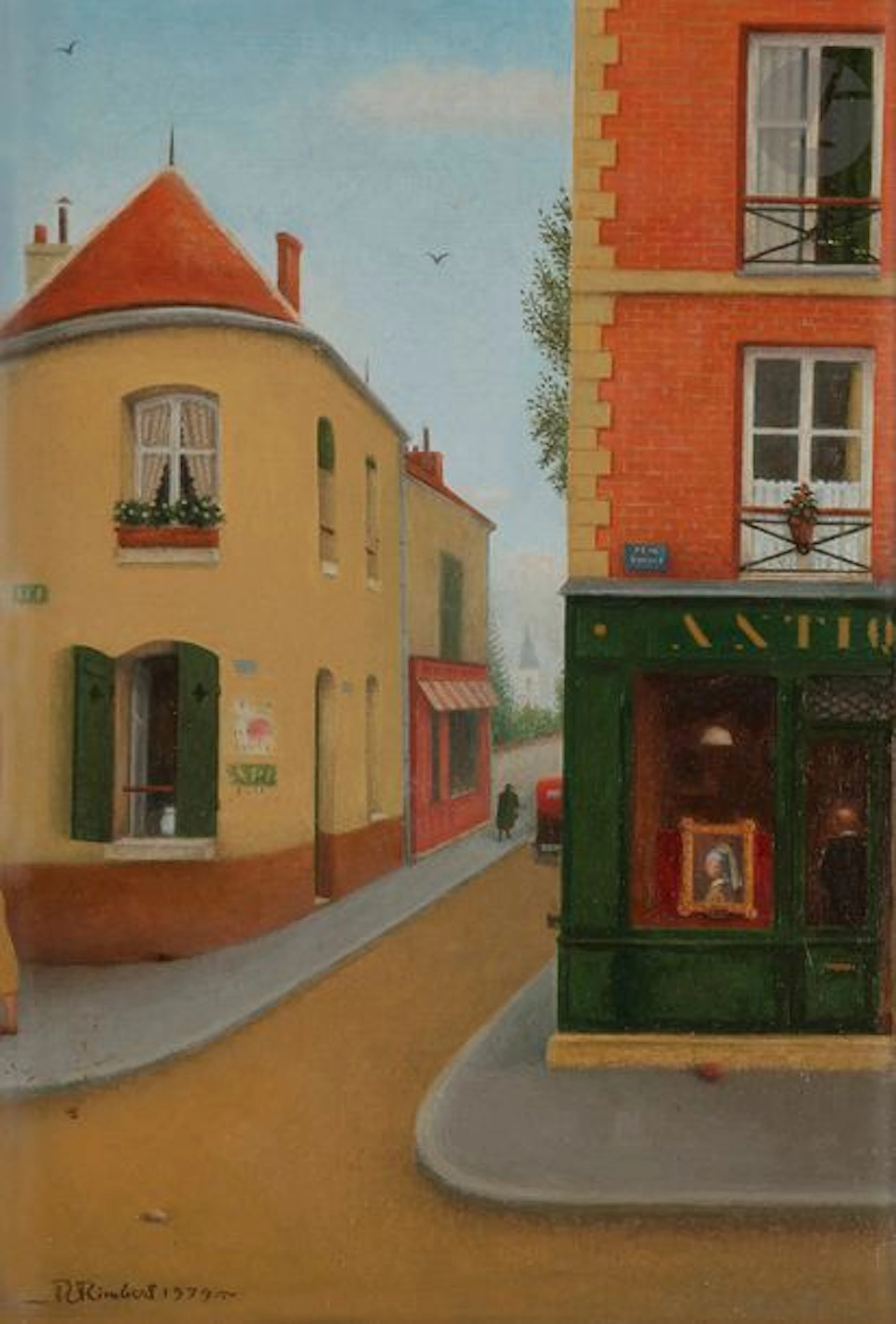 René RIMBERT (1896-1991) Petit paysage au...