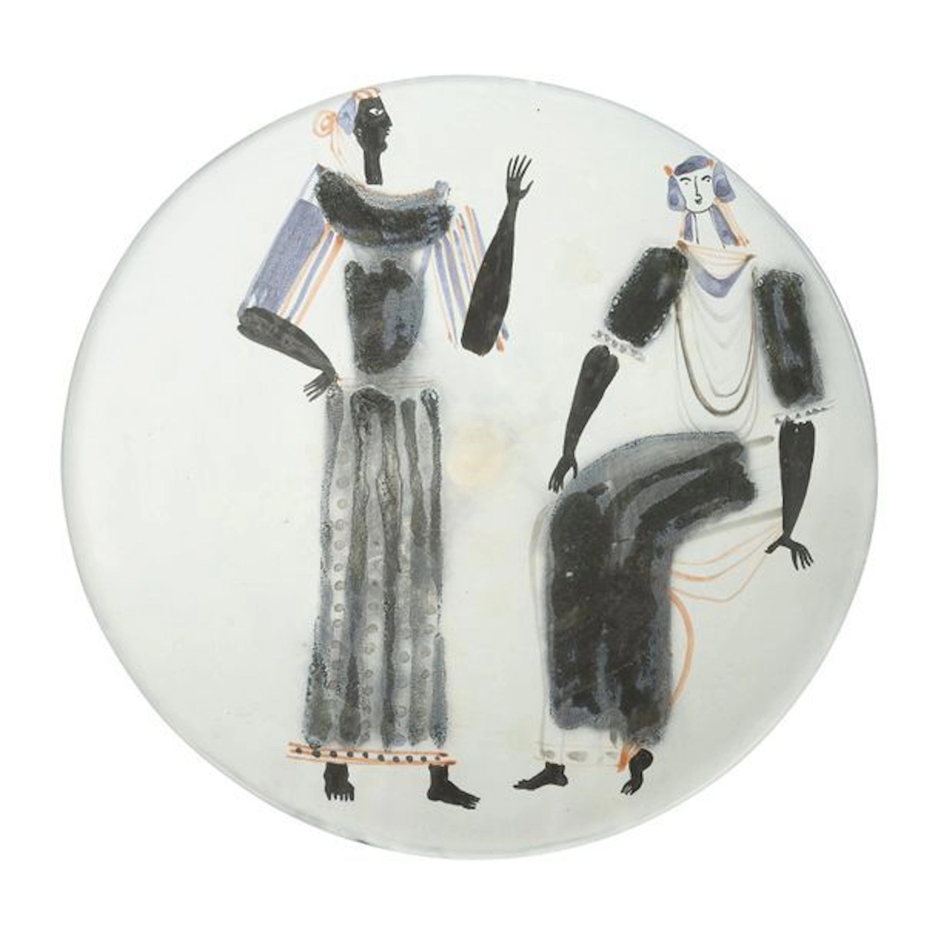 ROGER CAPRON (1922-2006) Femmes antiques...