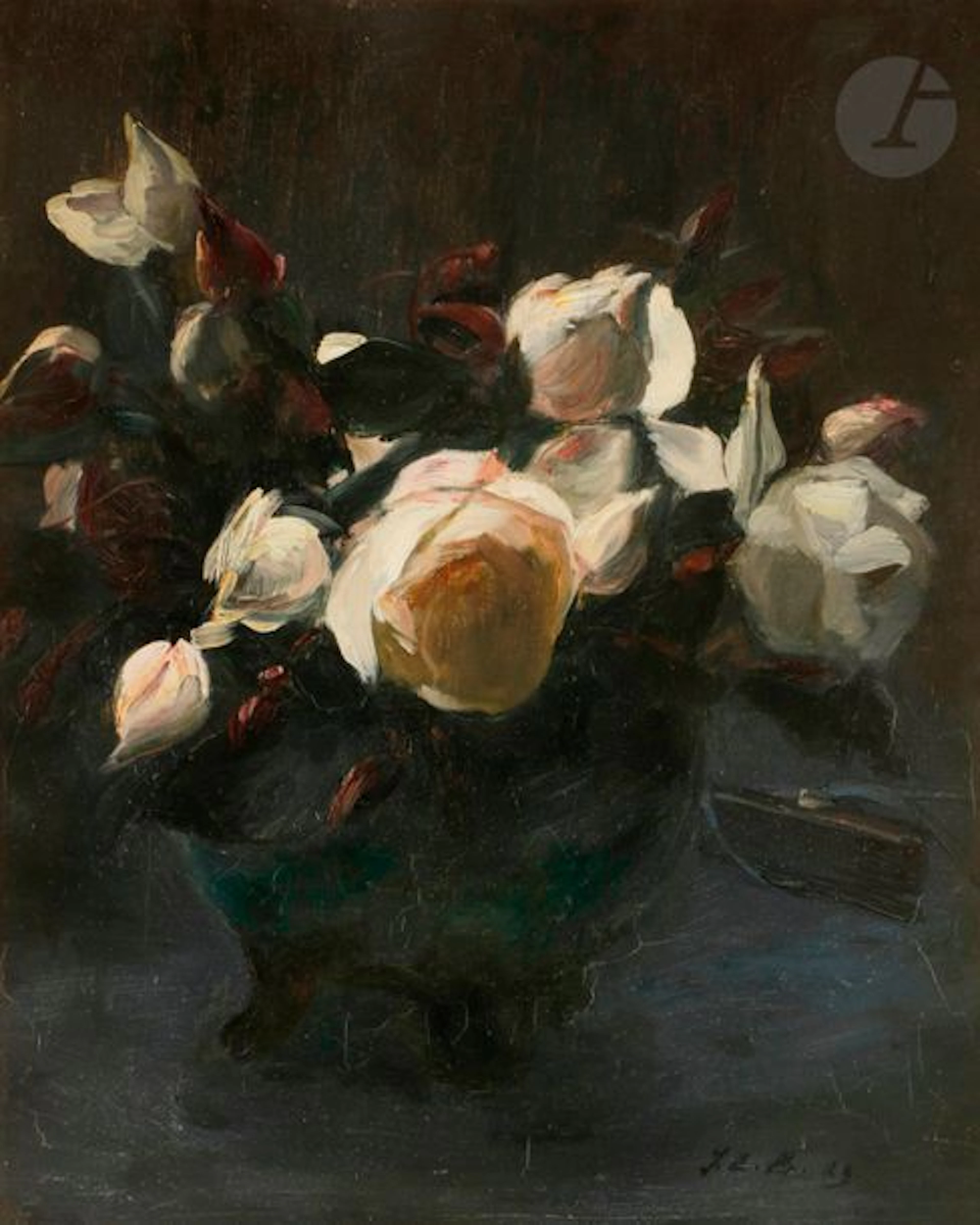 Jacques-émile BLANCHE (1861-1942) Vase de...