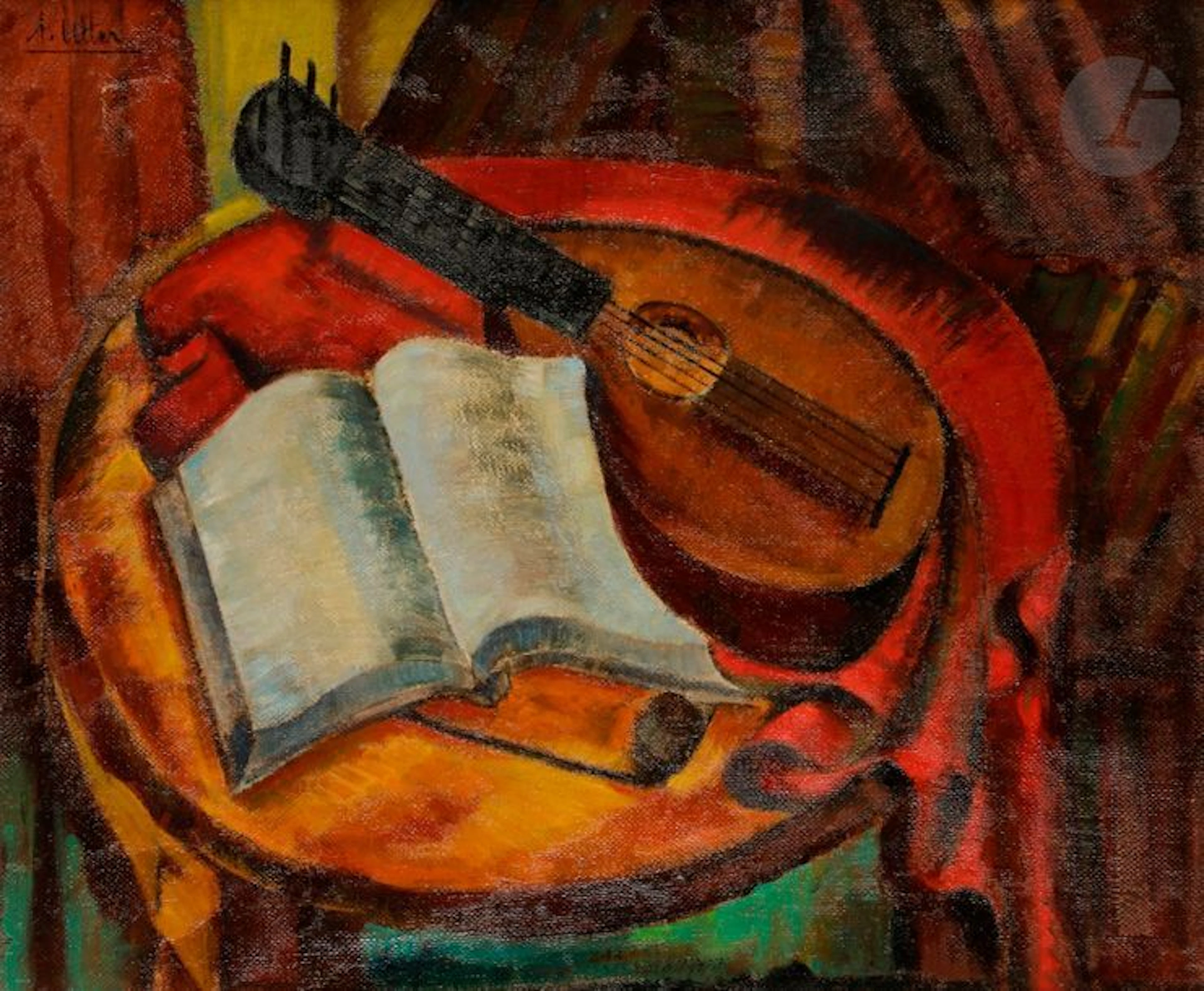 *André UTTER (1886-1948) Nature morte à la...
