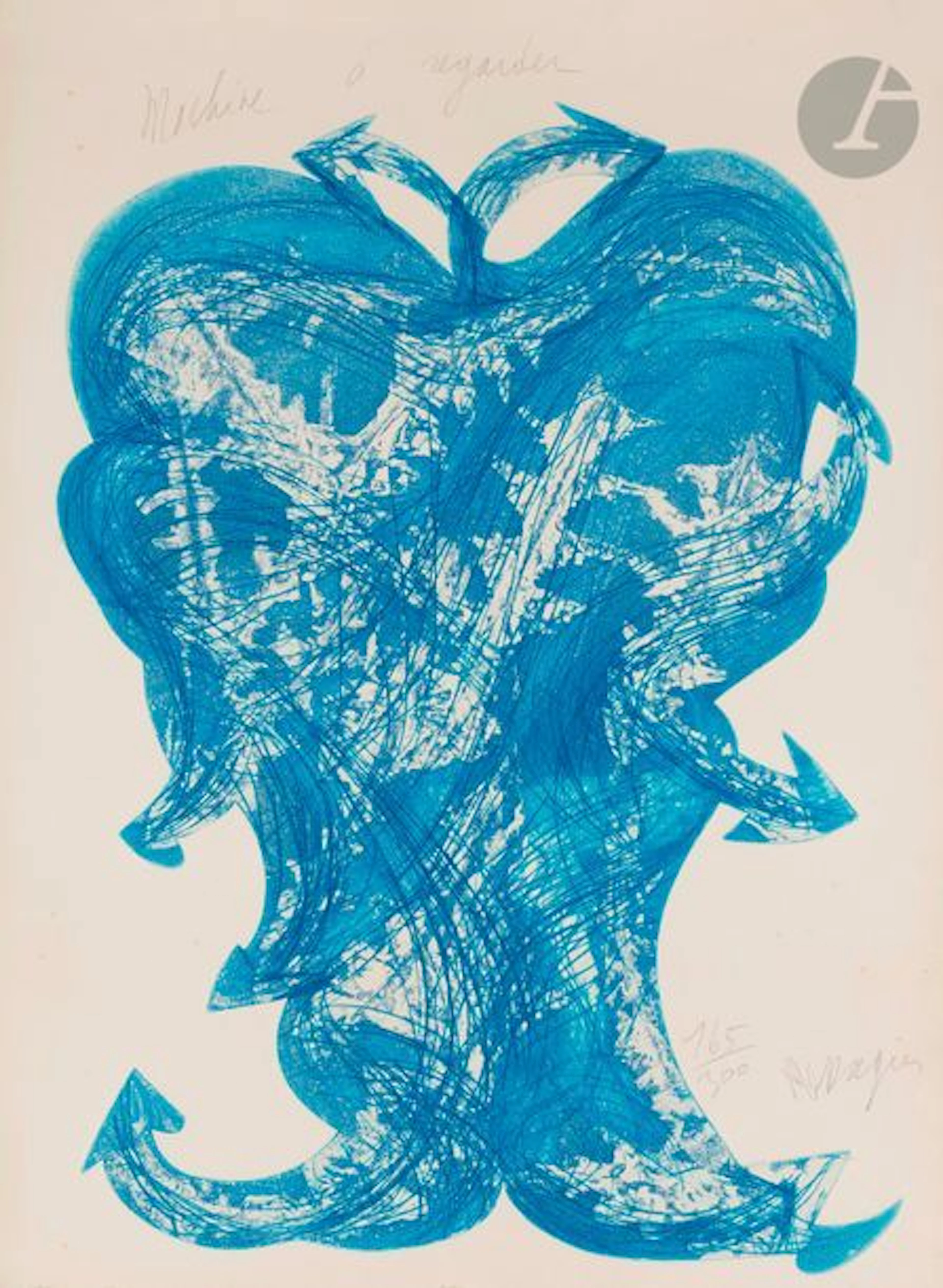 Jean MESSAGIER (1920-1999) Machine à regarder,...