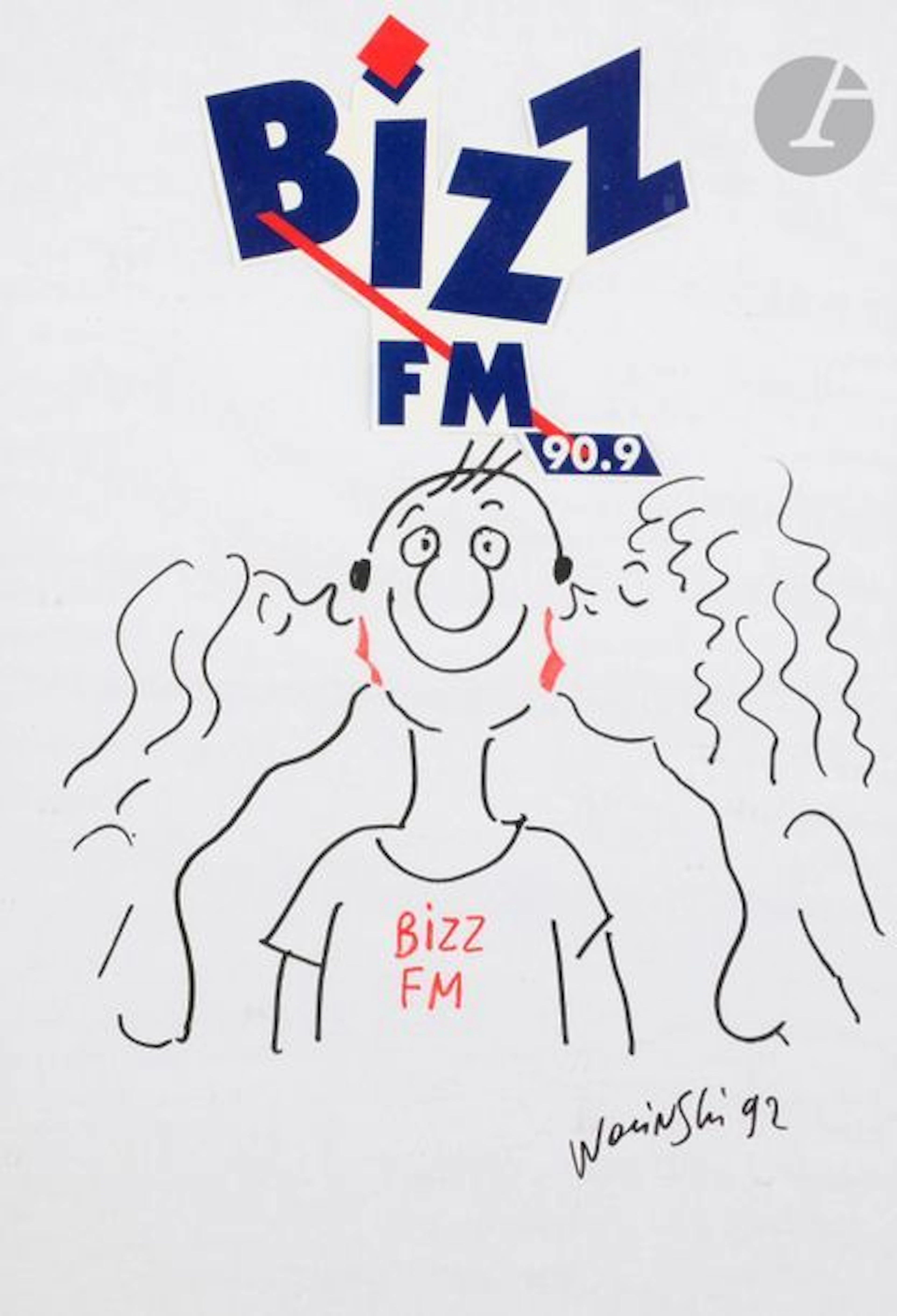 Georges WOLINSKI (1934-2015) Bizz FM, 1992...