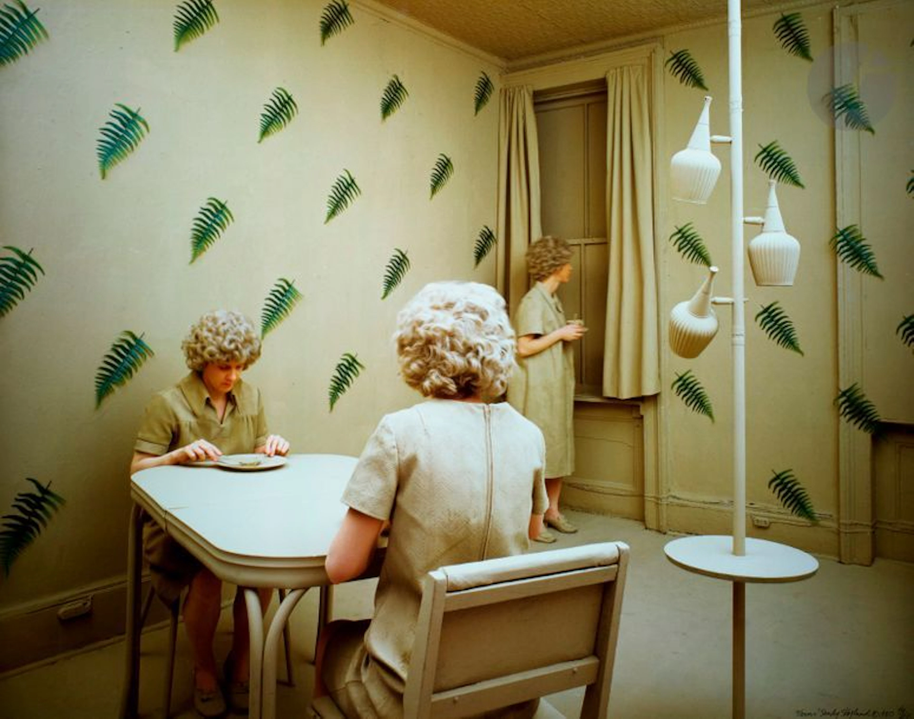 Sandy Skoglund (1946) Ferns, 1980. Cibachrome....
