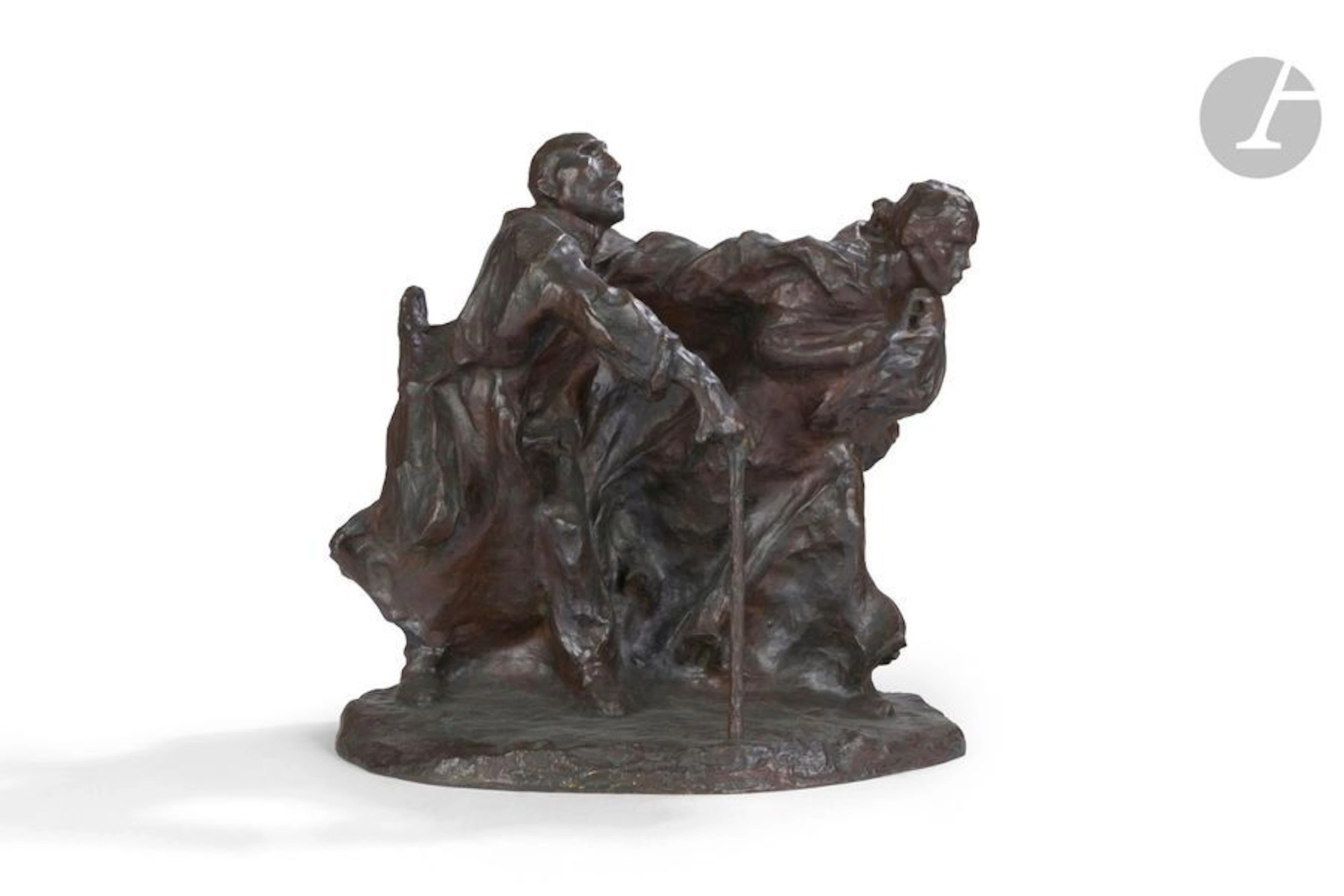 BERNHARD HOETGER (1874-1949) Der blinde dit...