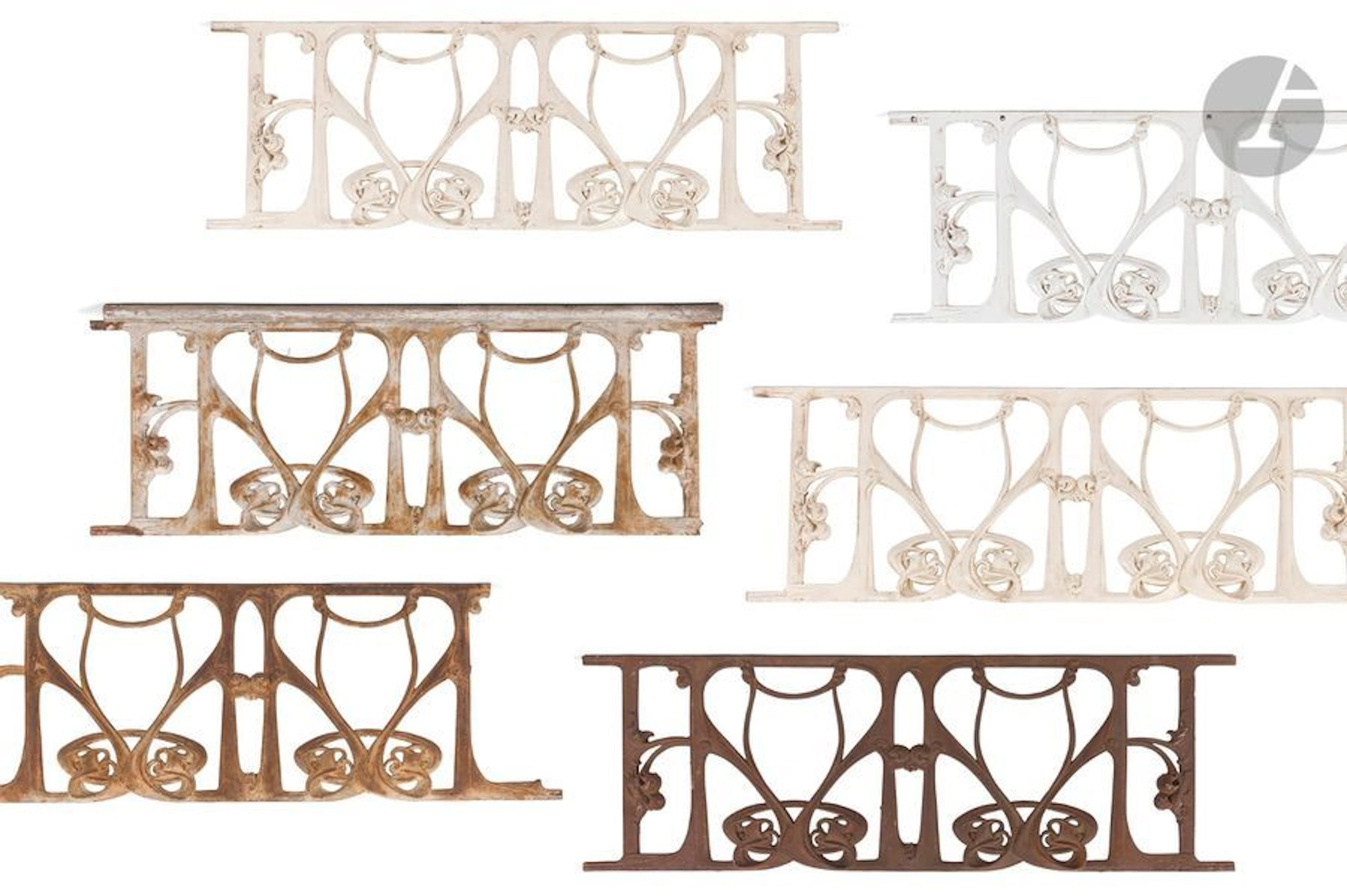 HECTOR GUIMARD (1867-1942) GE, version 110 cm,...