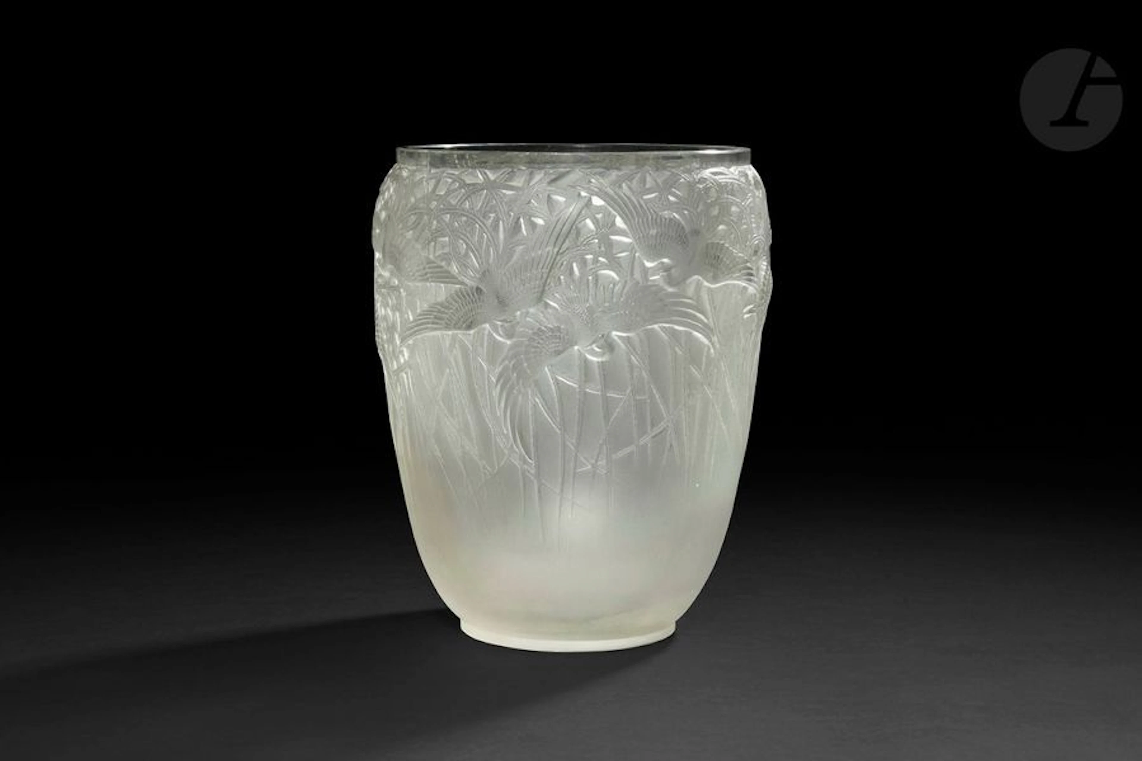 RENÉ LALIQUE (1886-1945) Aigrettes, le modèle...