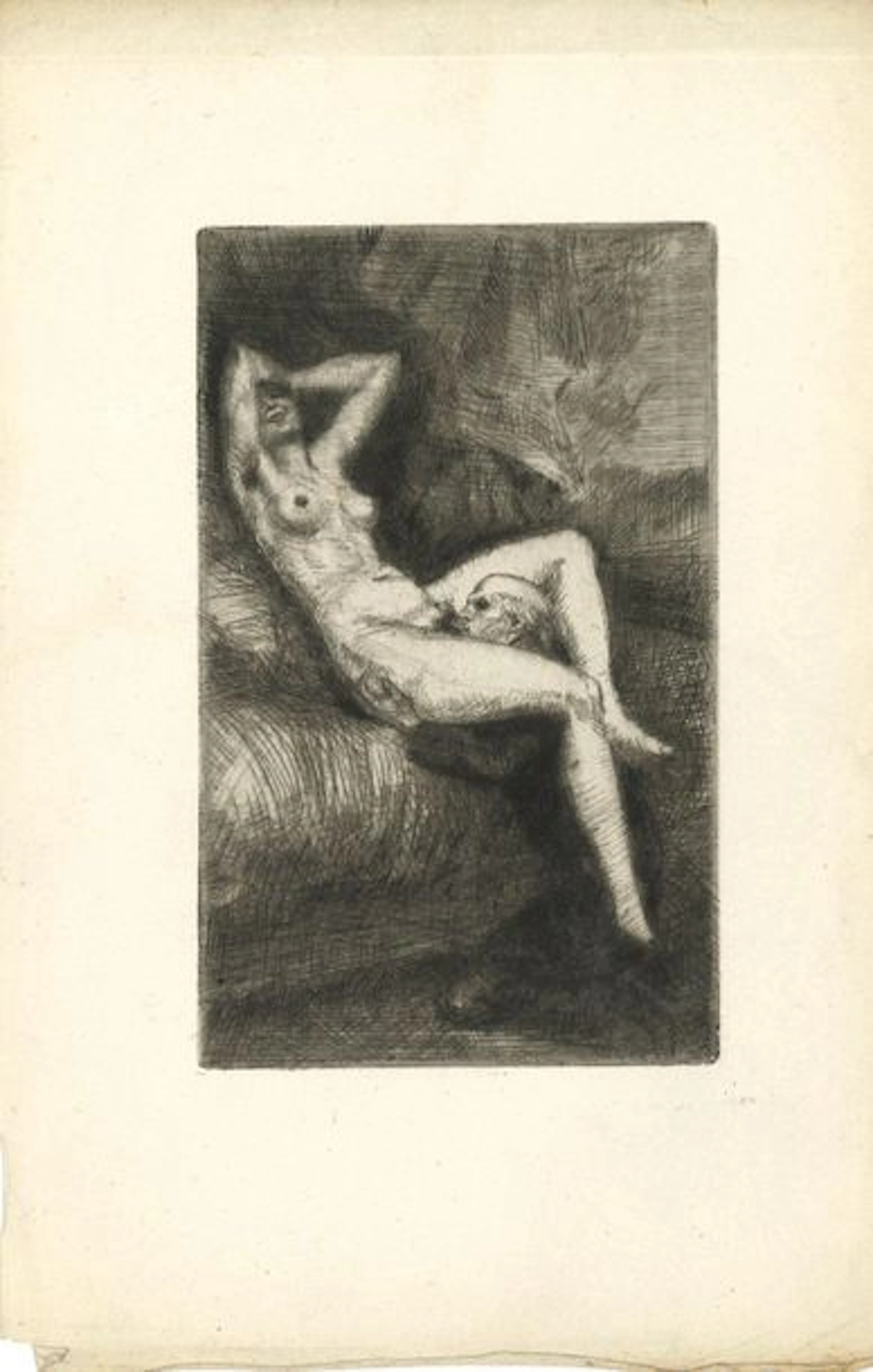 CURIOSA. Environ 55 gravures sur bois, eaux-fortes,...