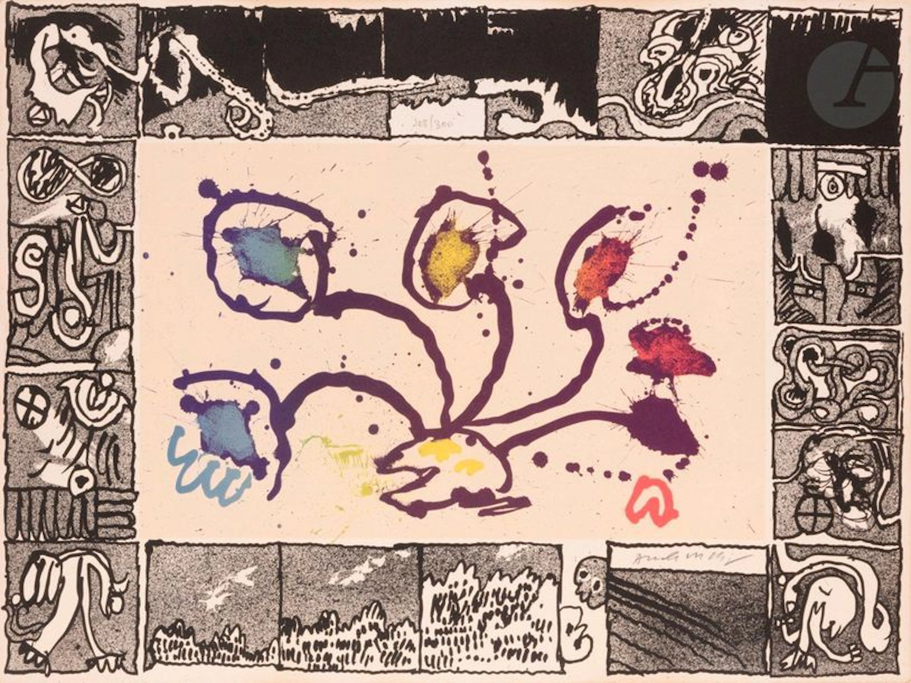 Pierre Alechinsky (né en 1927) À tribord,...