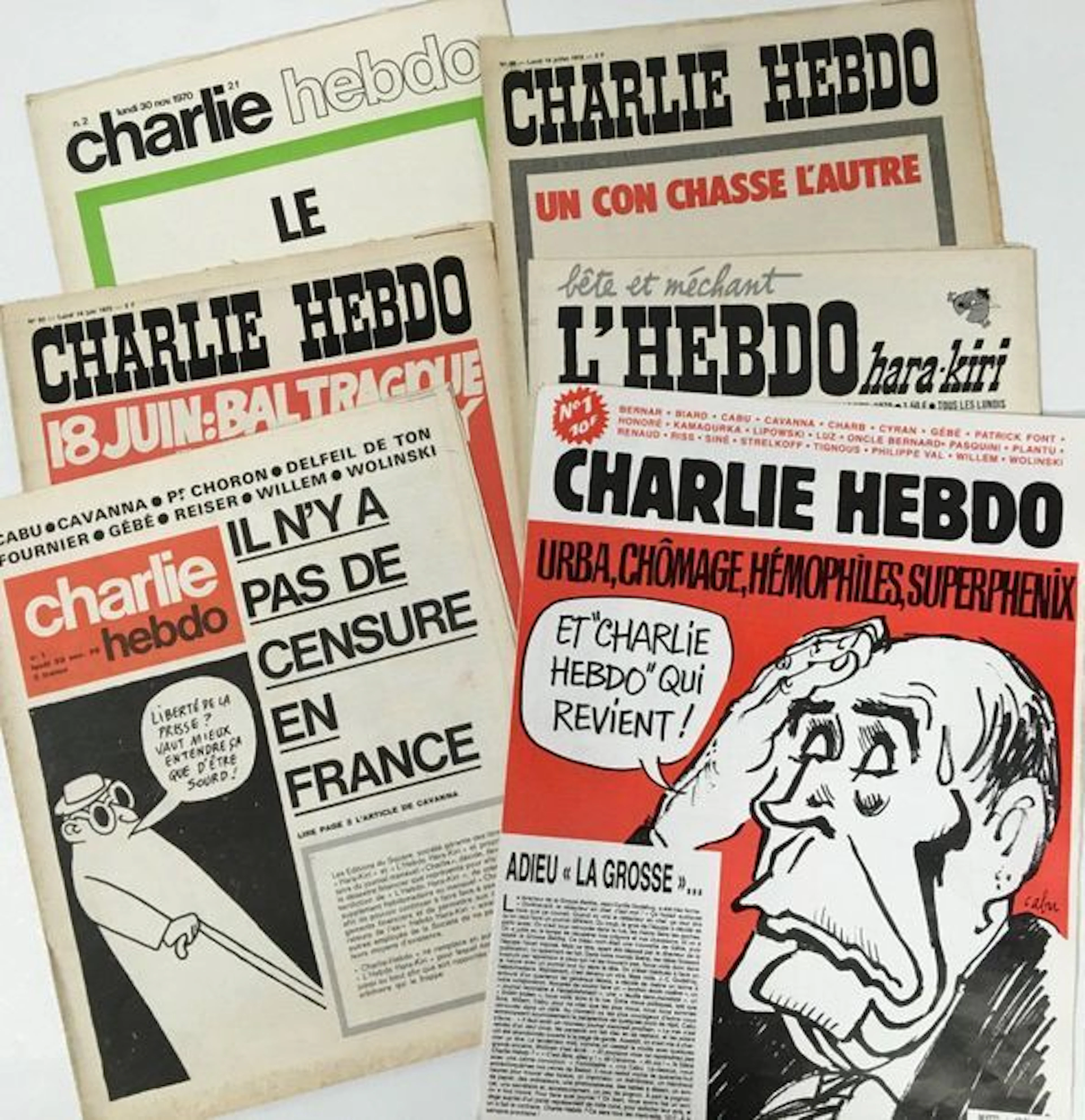 L’HEBDO HARA-KIRI - CHARLIE HEBDO. Ensemble...