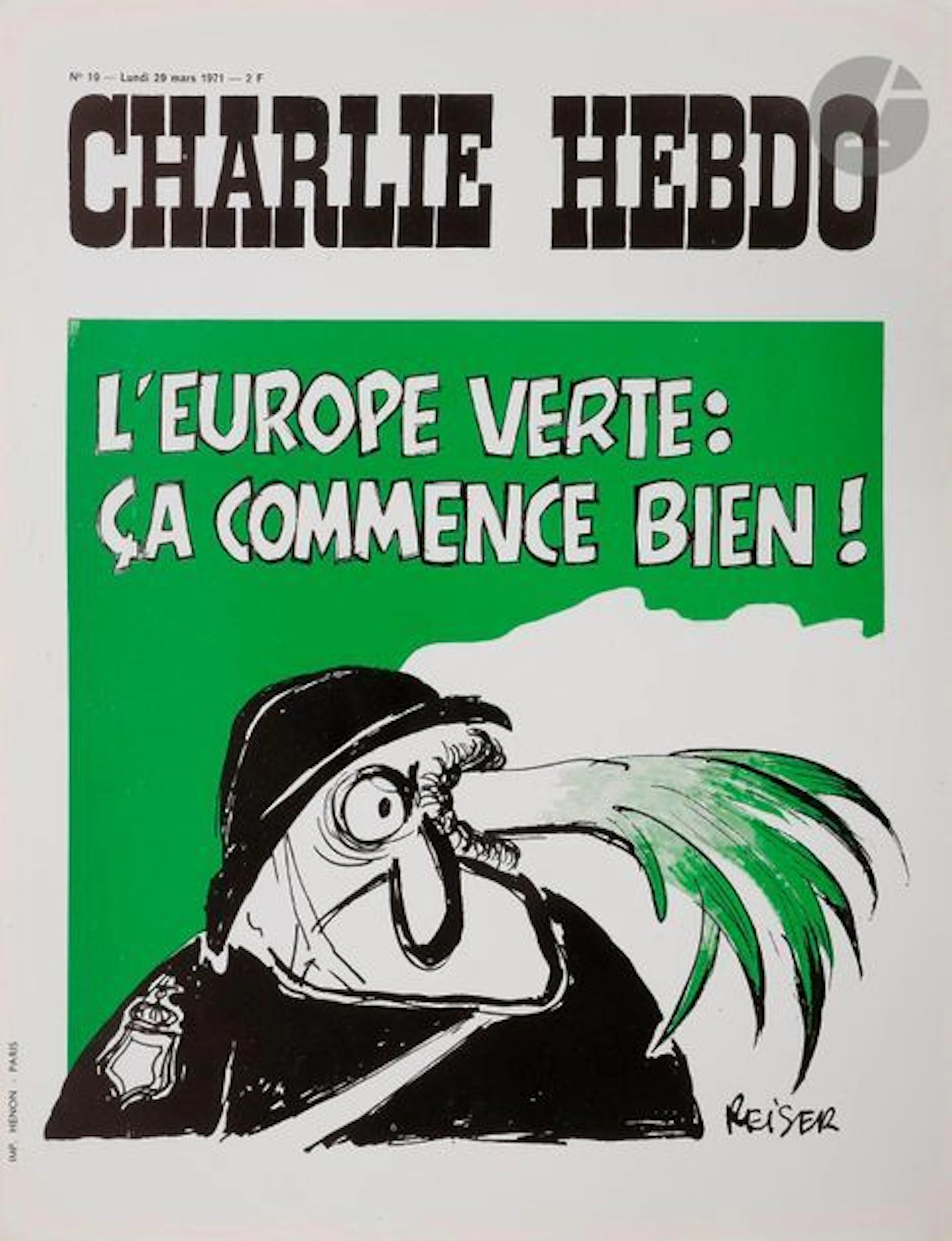[CHARLIE HEBDO]. Collection de 57 affiches...
