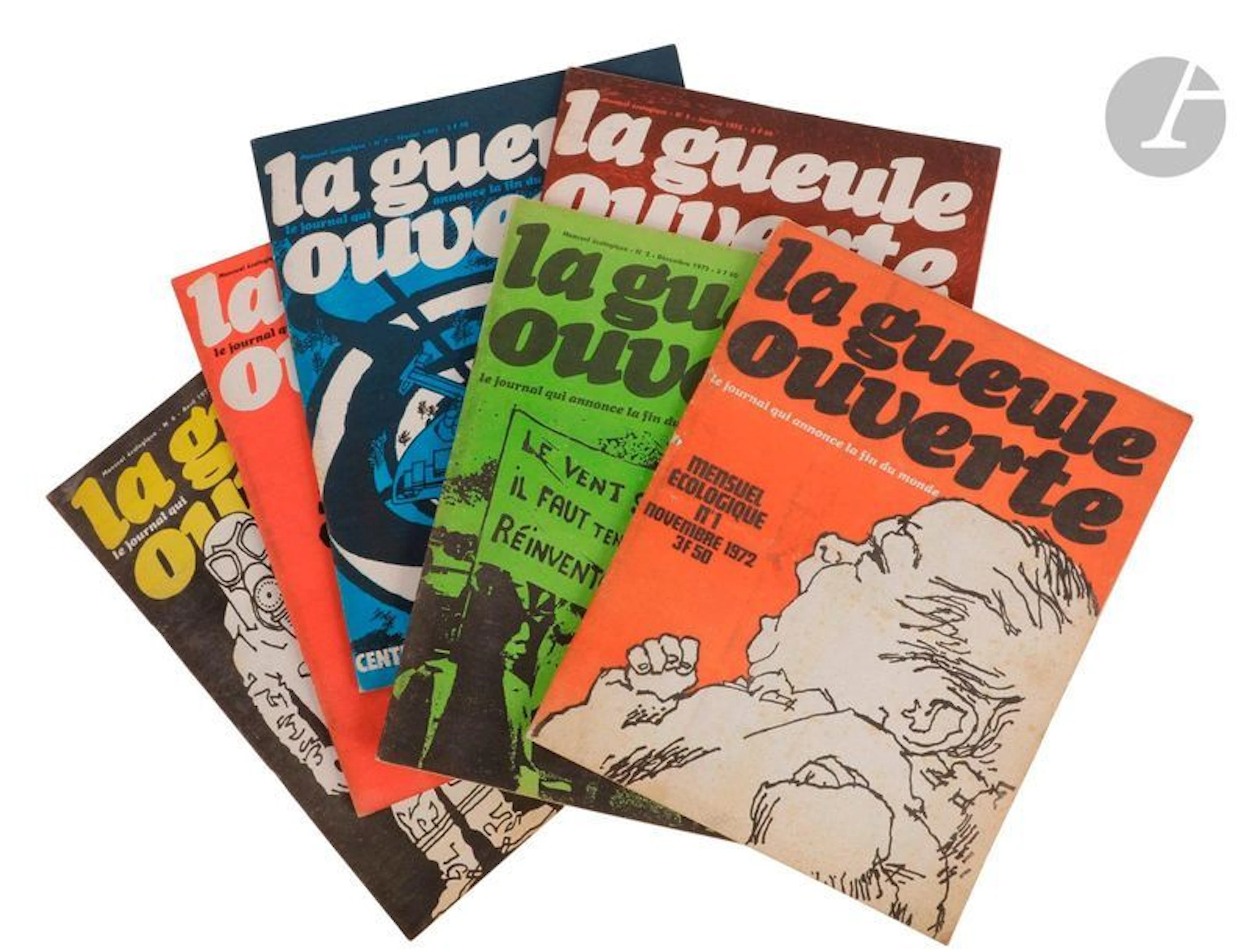 Collection de revues et publications satiriques...