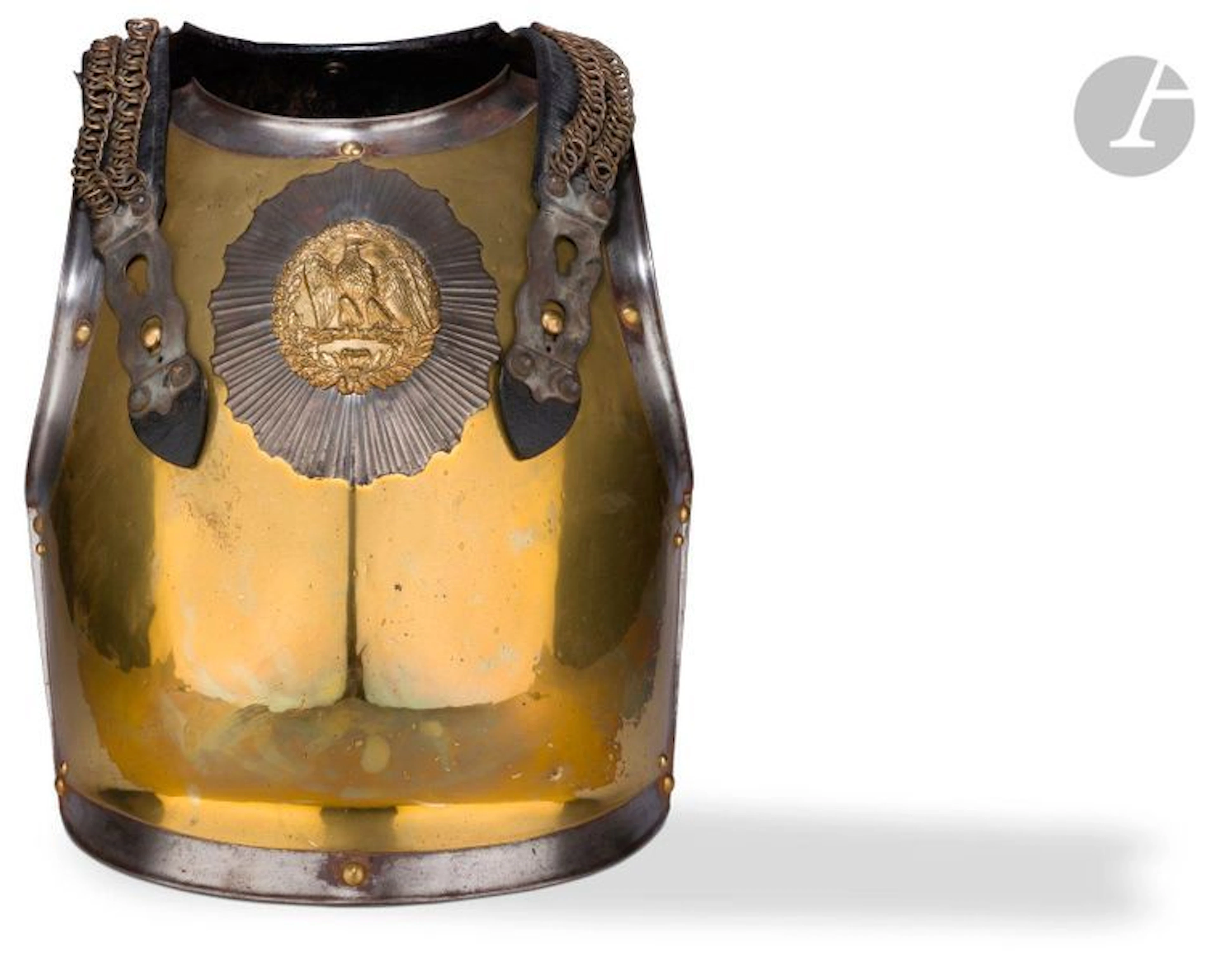 Cuirasse de carabinier d’époque Second Empire....
