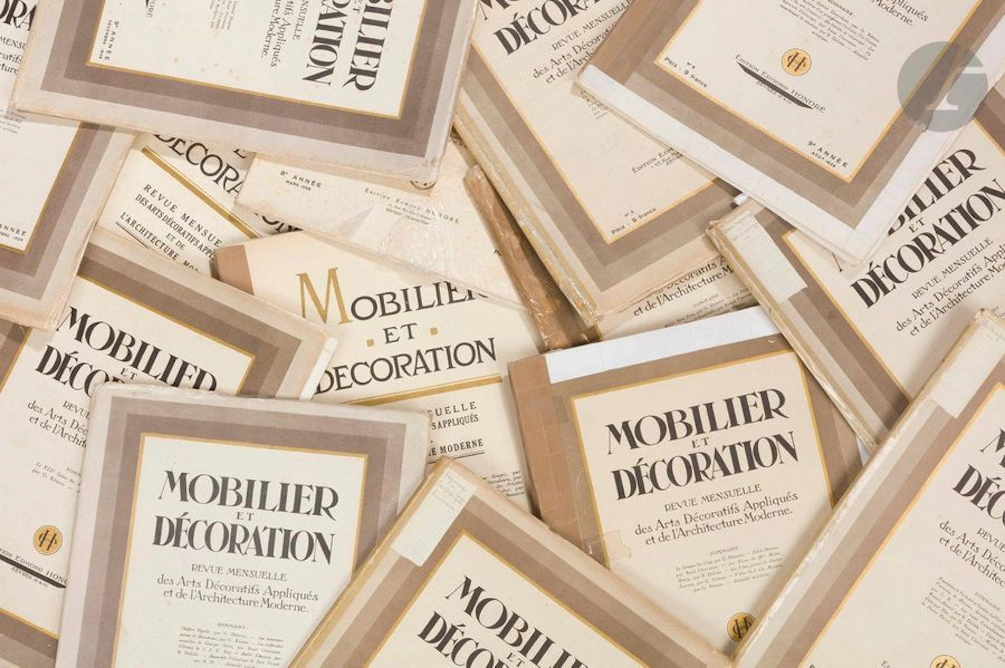 MOBILIER ET DÉCORATION – DOCUMENTATION ANCIENNE...