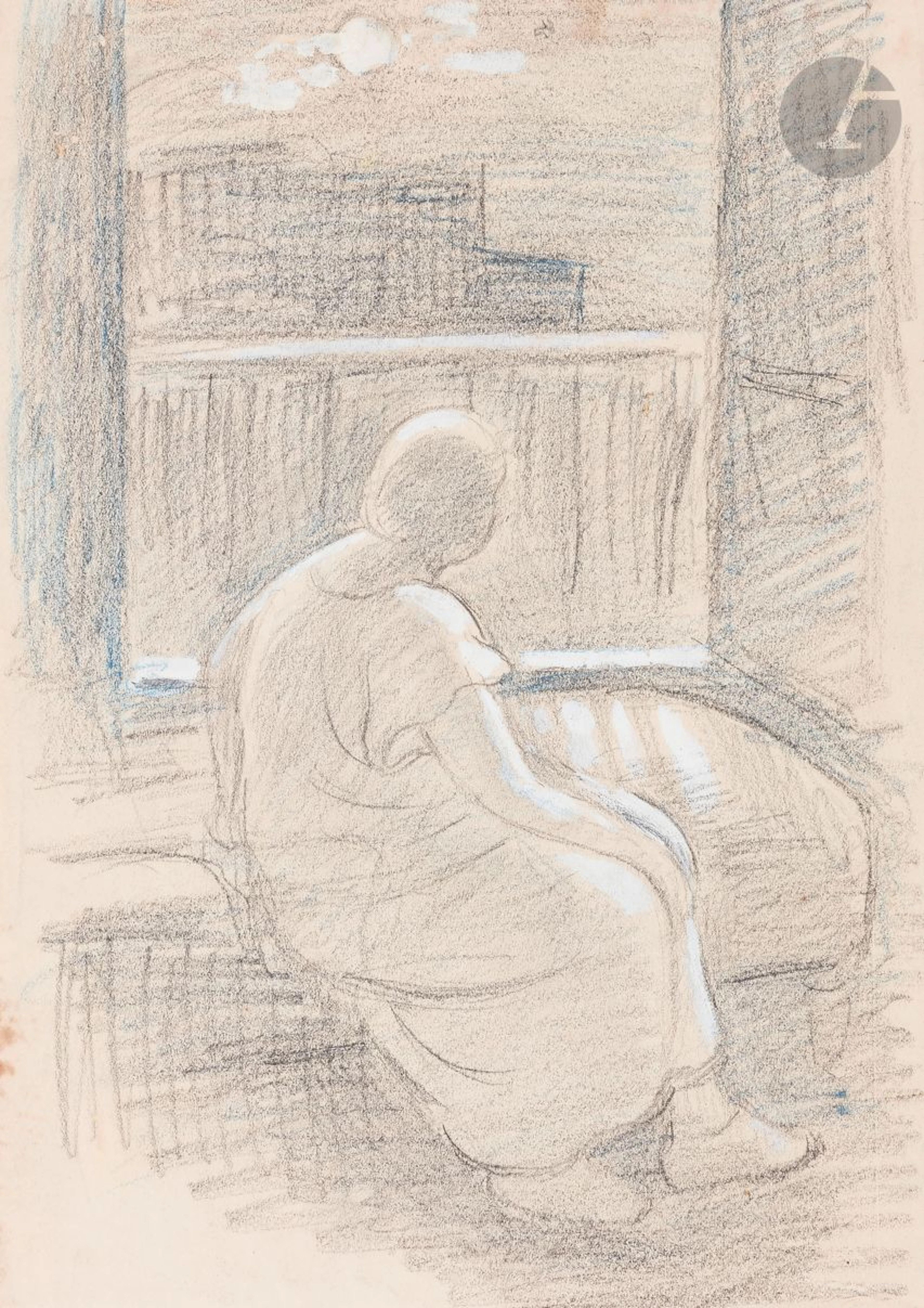 Henri BERLEWI (1894-1967) Portraits d’hommes,... - Lot 15 - Ader
