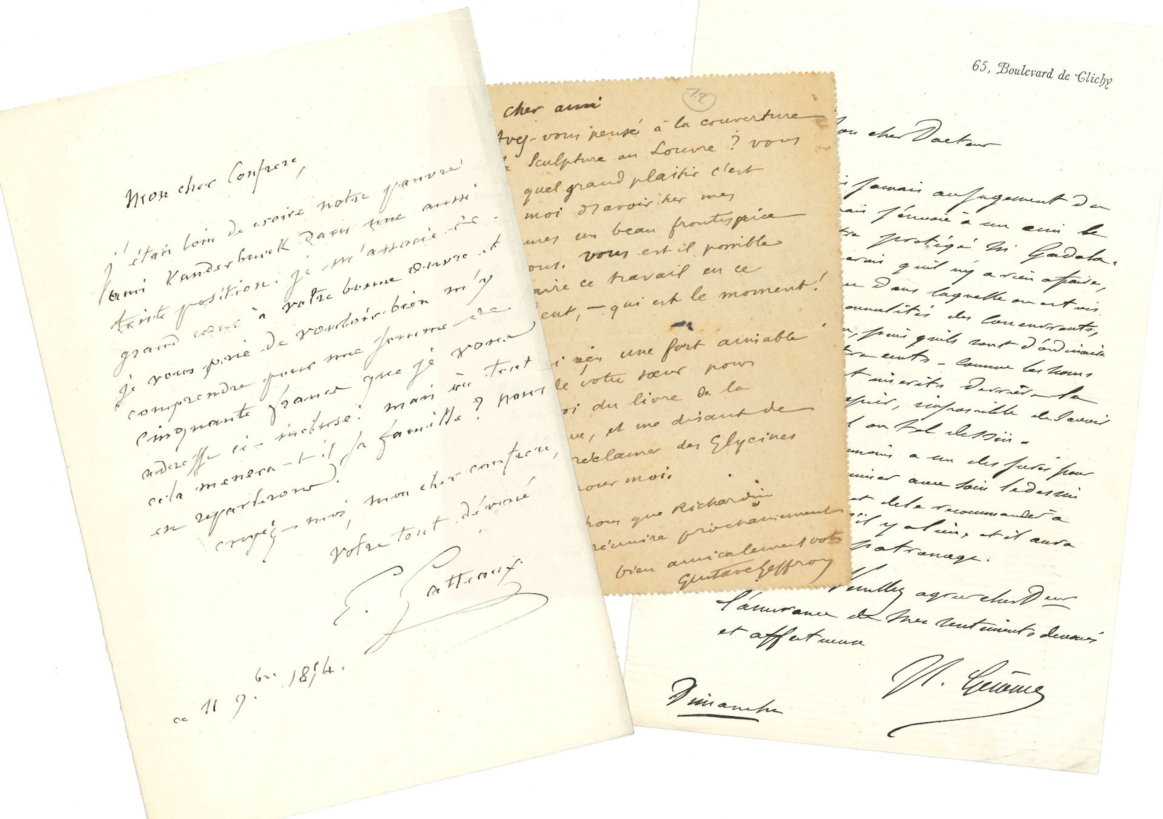 BEAUX-ARTS. Environ 60 L.A.S. Gabriel-Rousseau... - Lot 2 - Ader