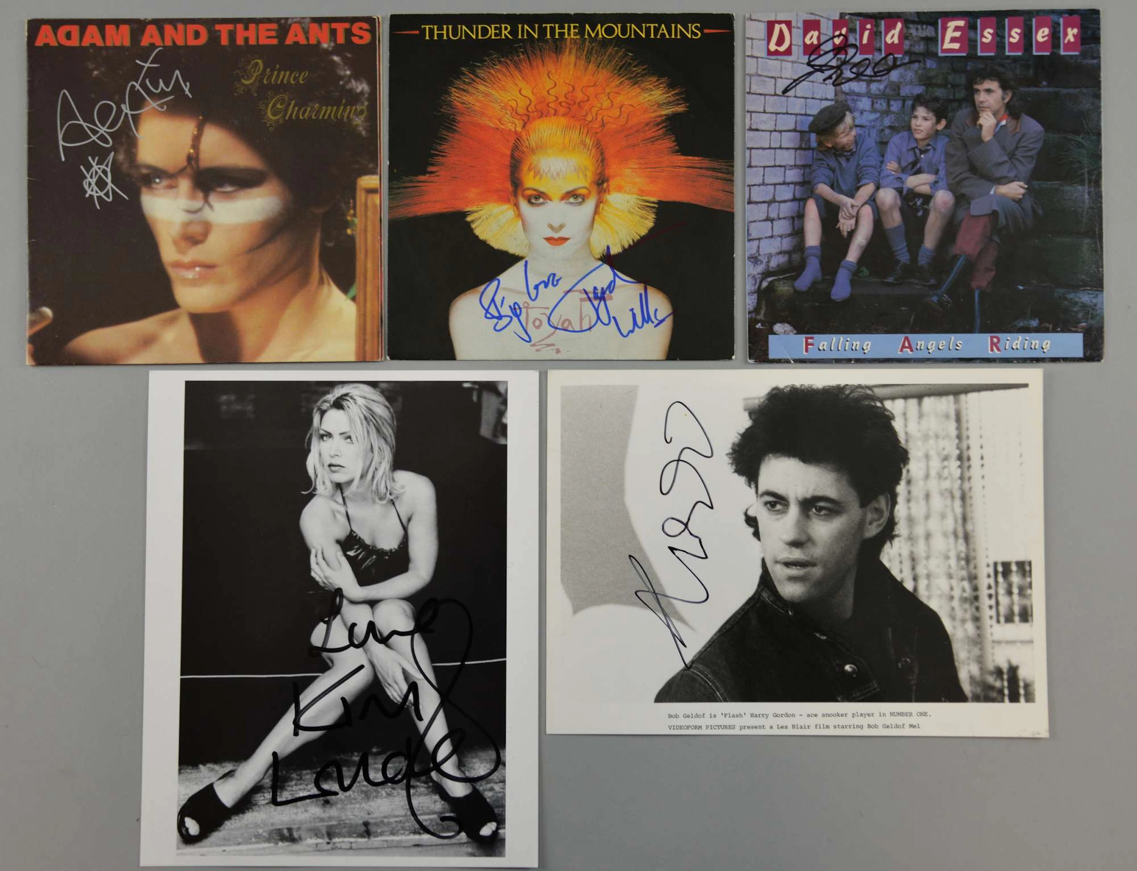 Revised Estimate - Signed Music Memorabilia including