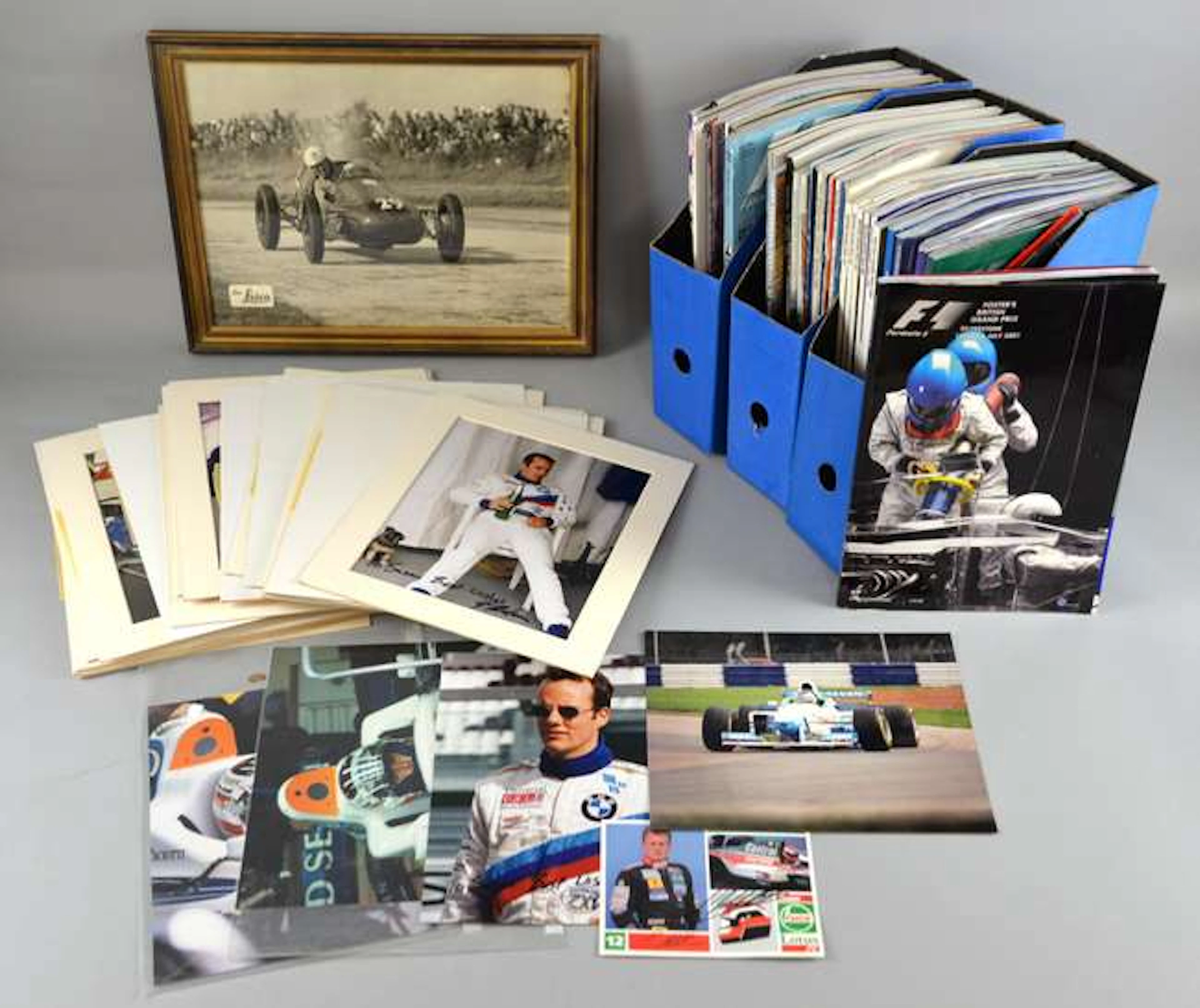 Motorsport - Large collection of items including photographs taken