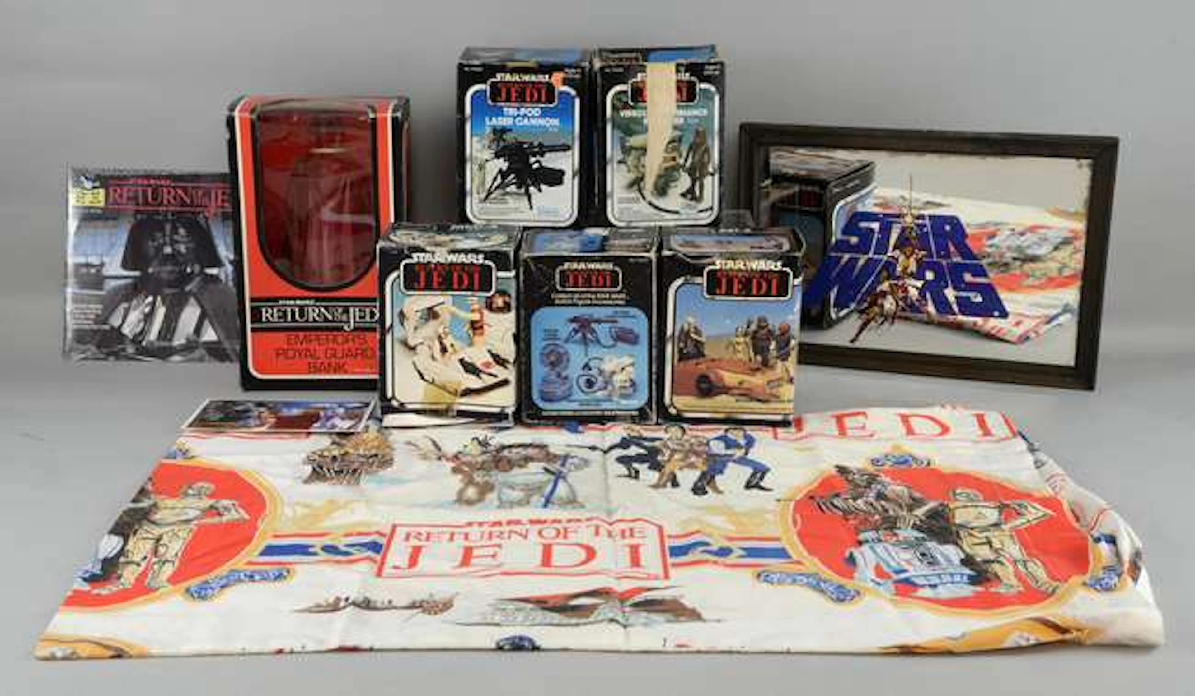 Star Wars - Vintage Return of The Jedi boxed toys including Emperors