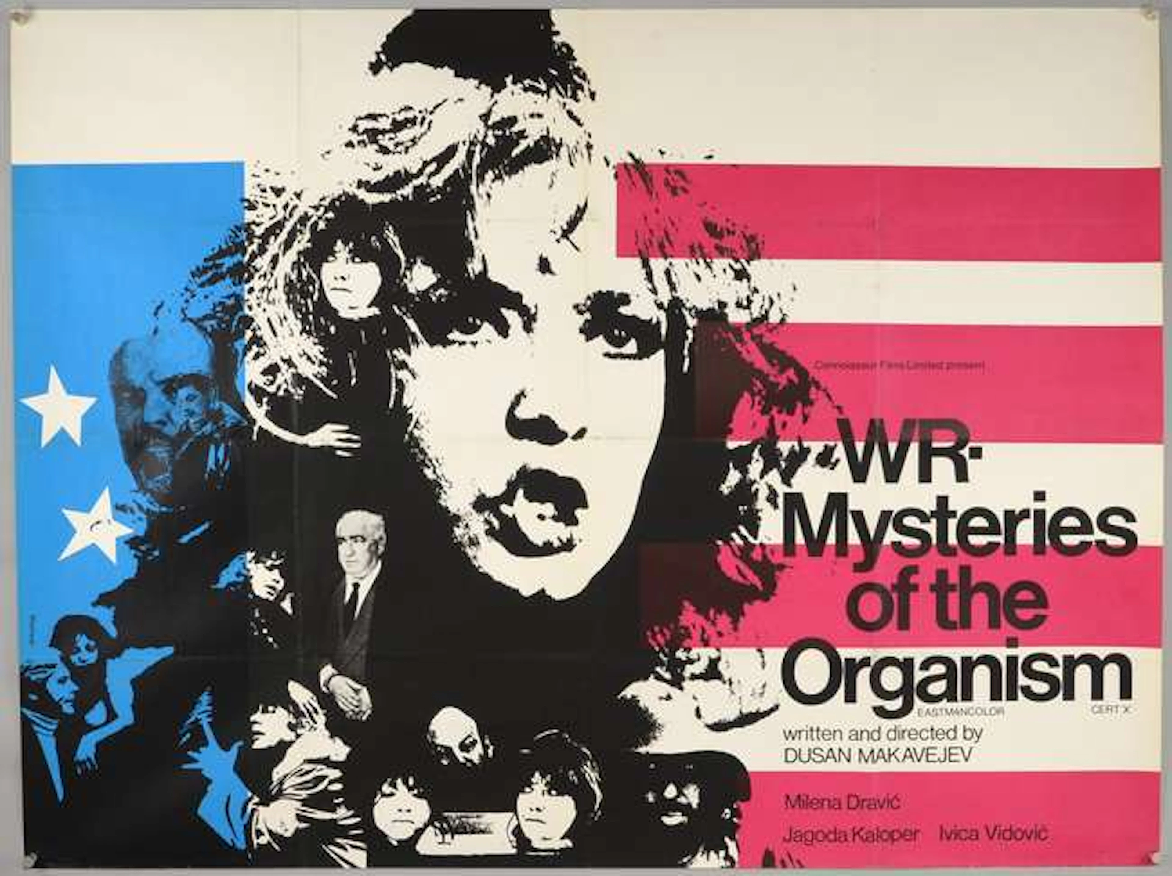 15 British Quad film posters including WR: Mysteries of The Organism