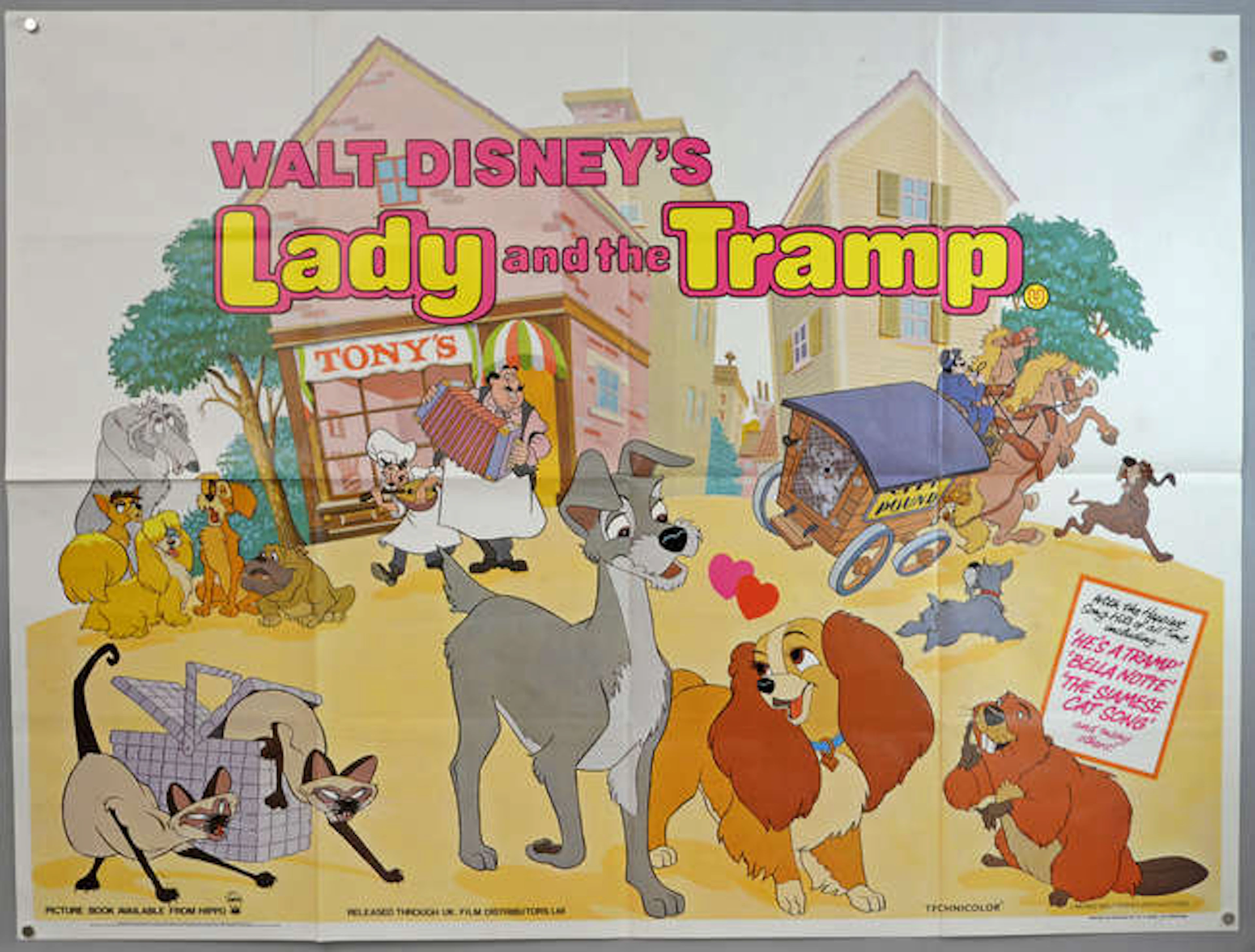 14 Disney / Children's British Quad film posters including Dr Dolittle