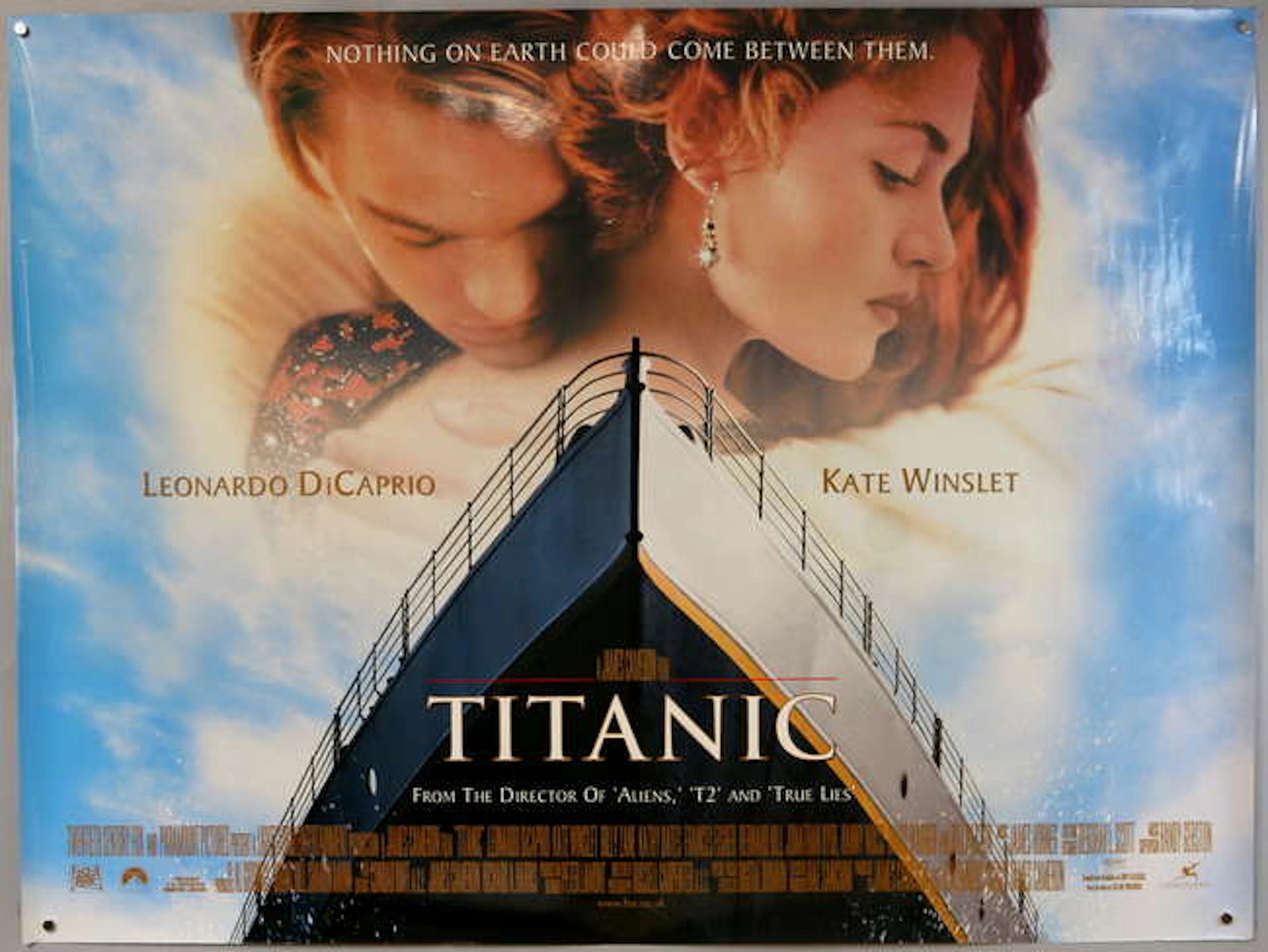 20+ British Quad film posters including Titanic