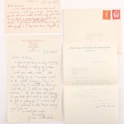 Graham Sutherland (1903-1980). Autographed letter from White House ...