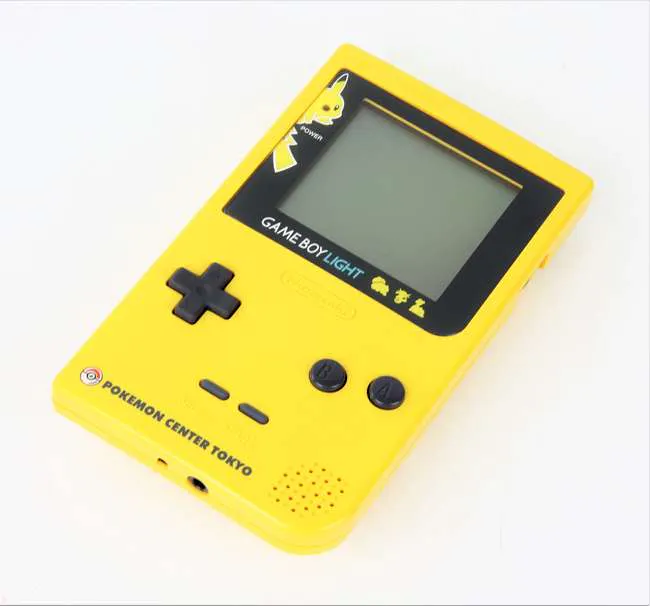 Nintendo Gameboy Light Pokémon Center Tokyo Pikachu Limited Edition ...