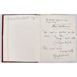 Autograph Album: containing Autograph Letters Signed by Winston Churchill