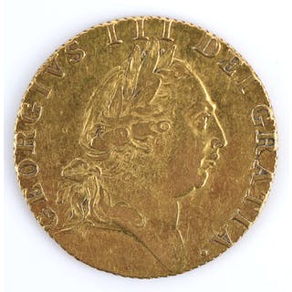 George III full sovereign, with shield reverse, dated 1787