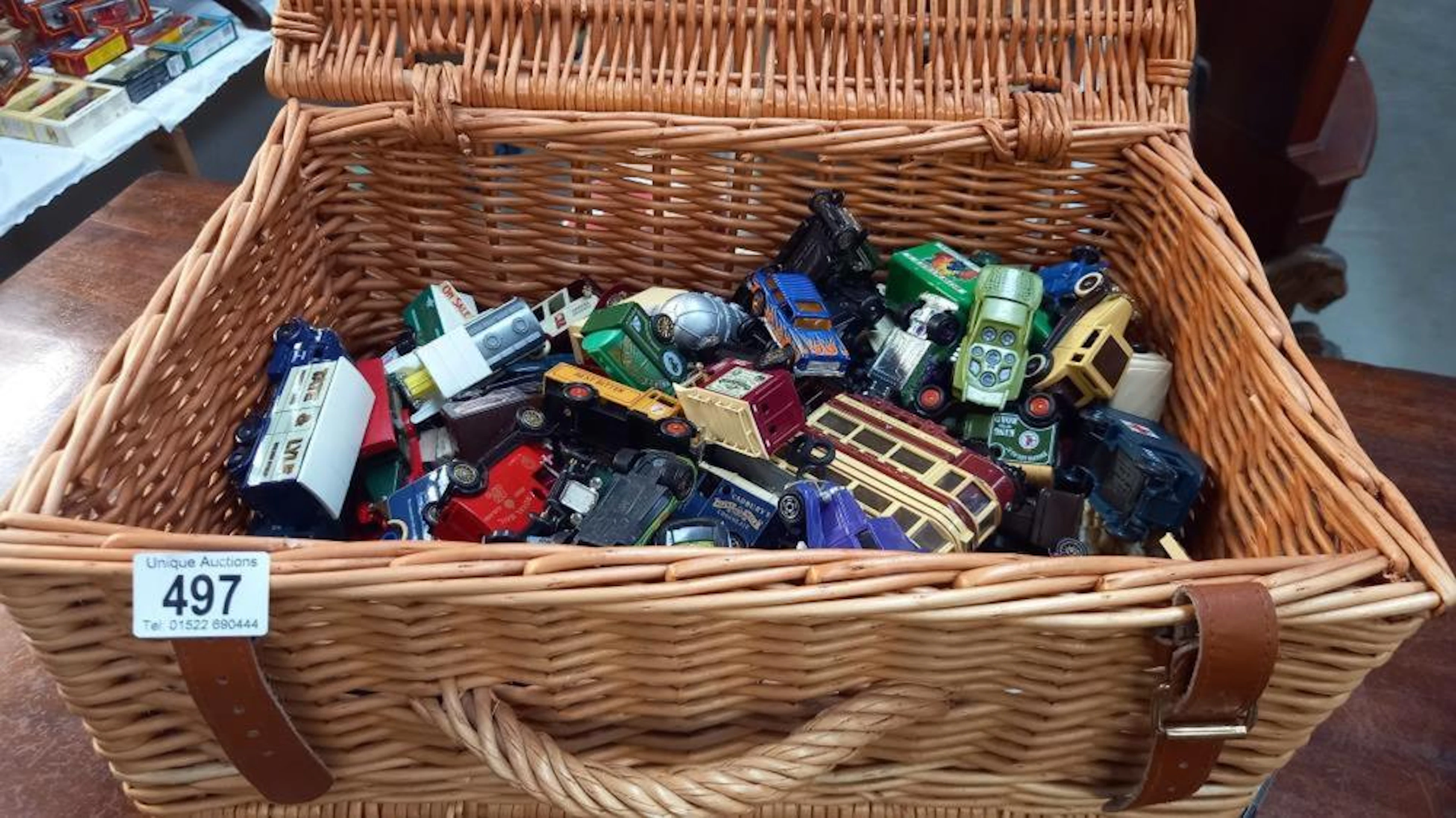 A good selection of unboxed die cast including Corgi