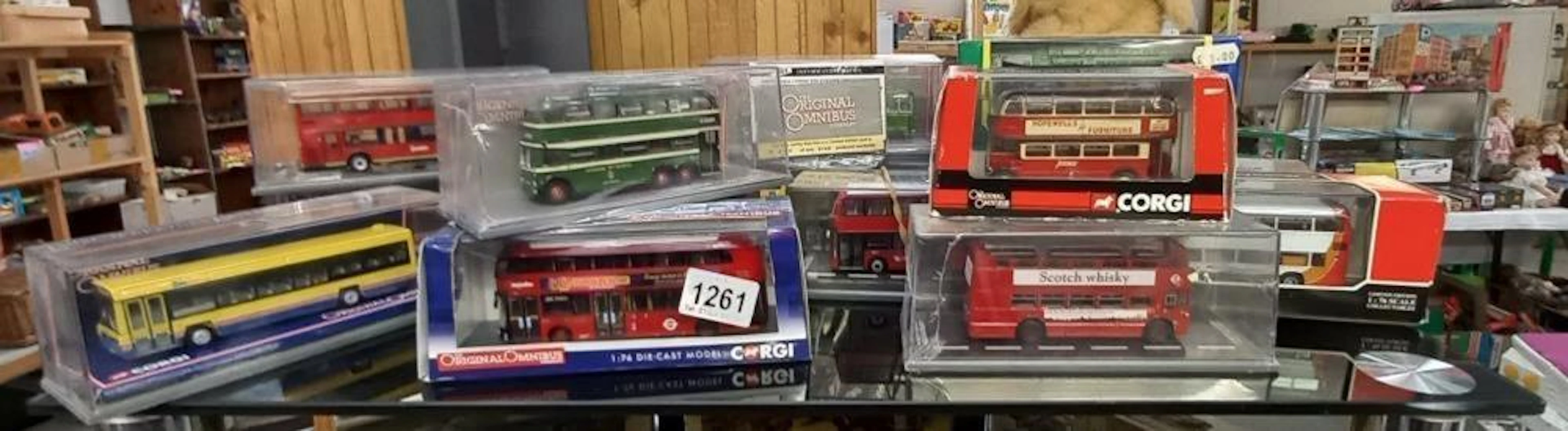 16 boxed Corgi Original Omnibus models