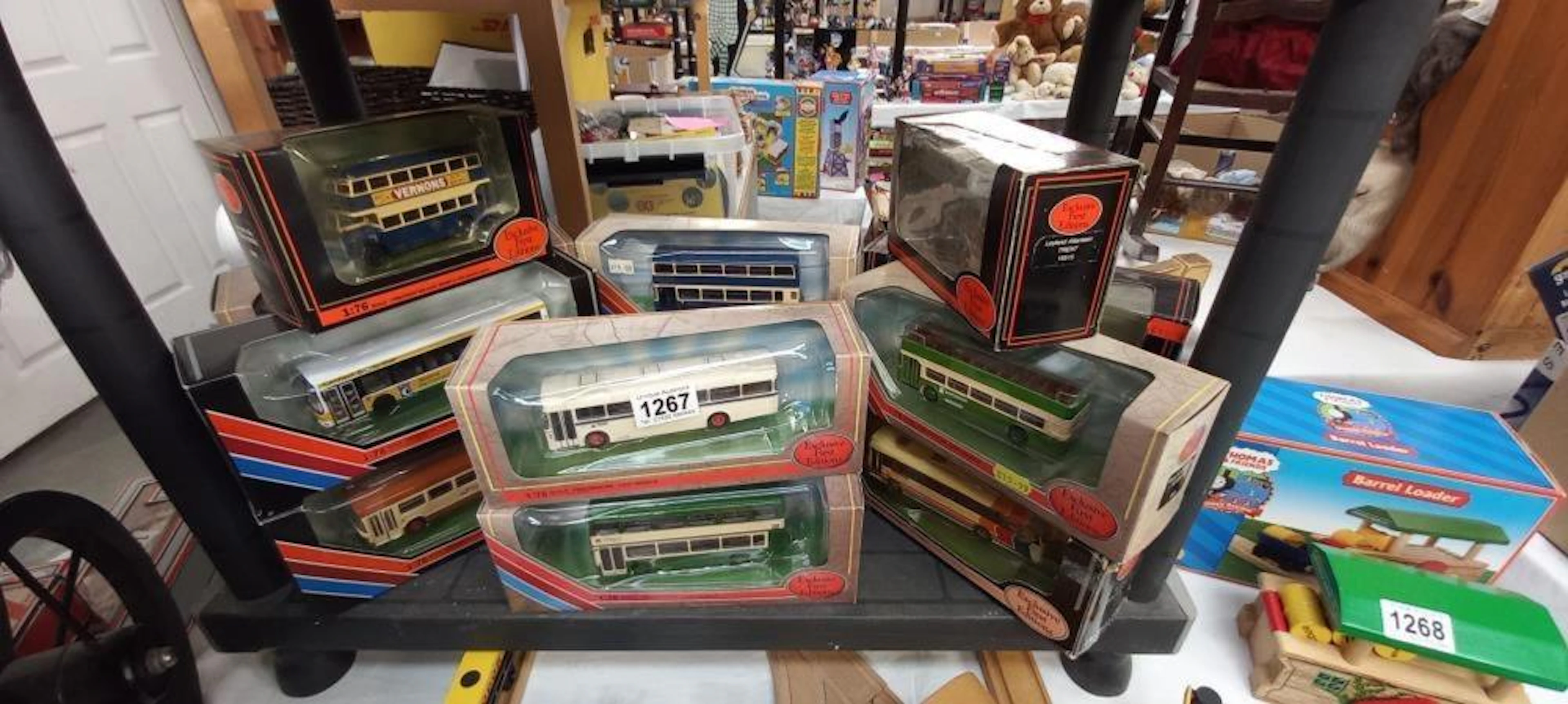 15 boxed EFE exclusive first editions bus and coach models