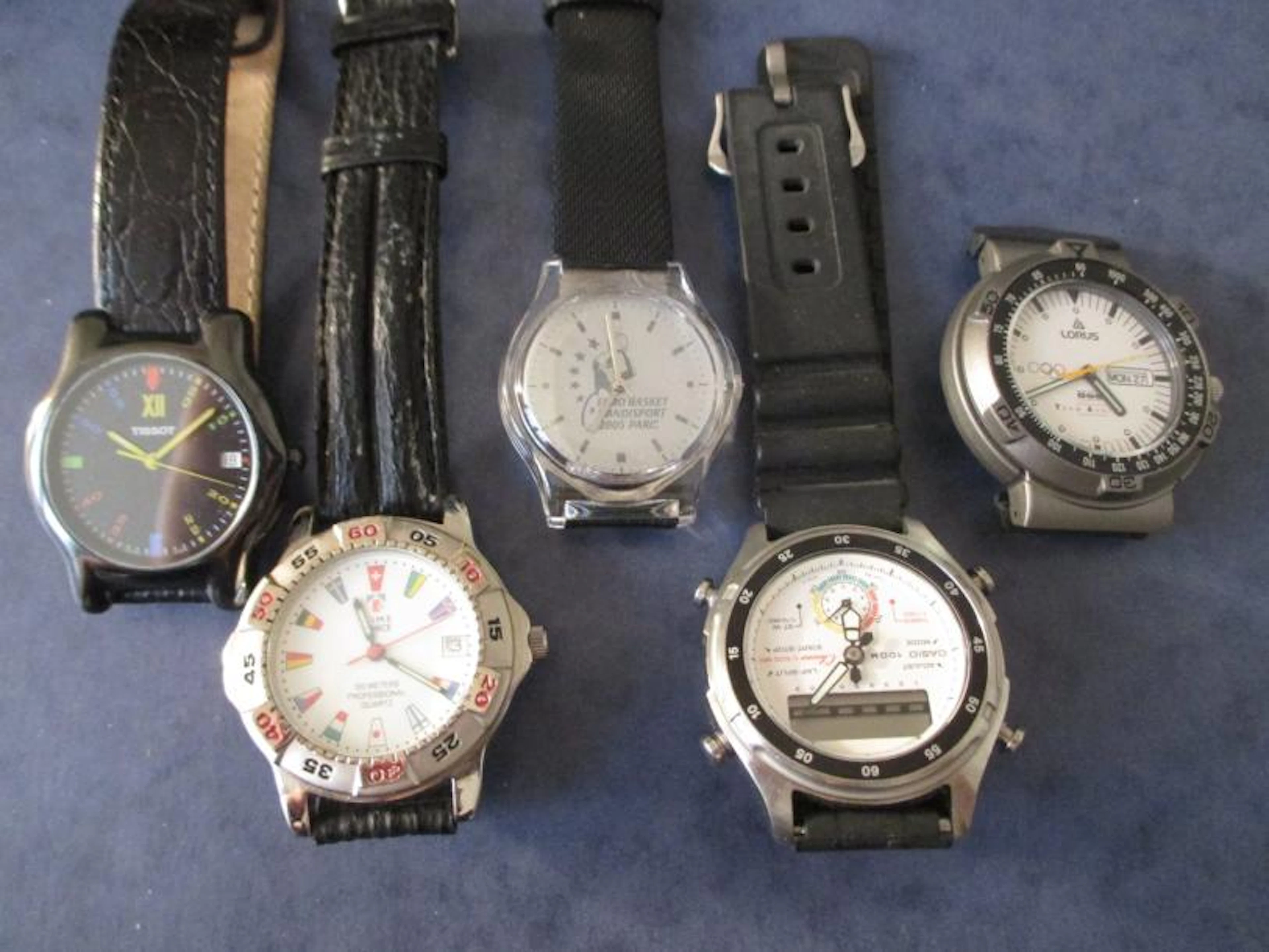 CASIO, LORUS, TISSOT et divers