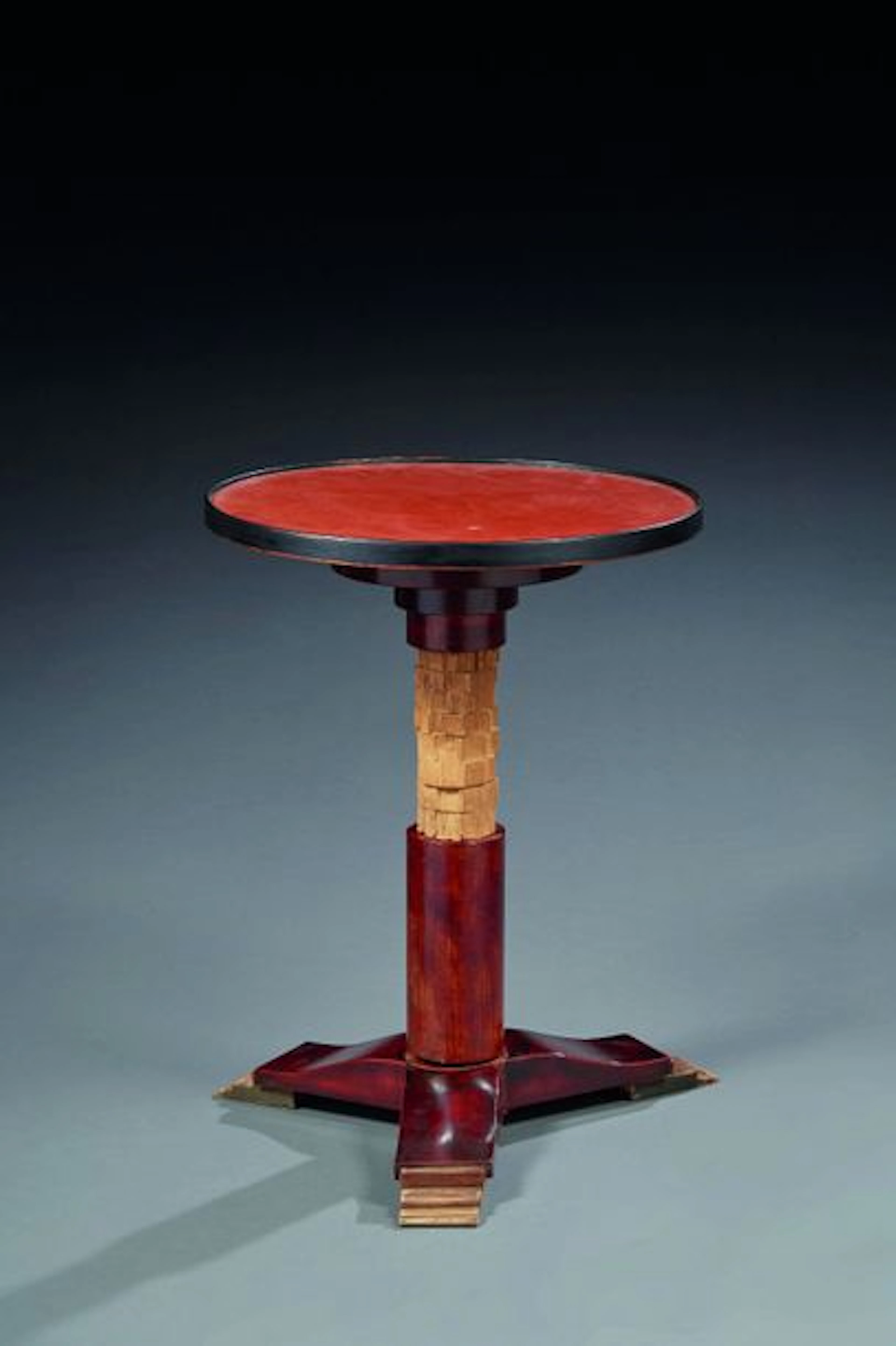Katsu HAMANAKA (1895-1982) Guéridon en bois…
