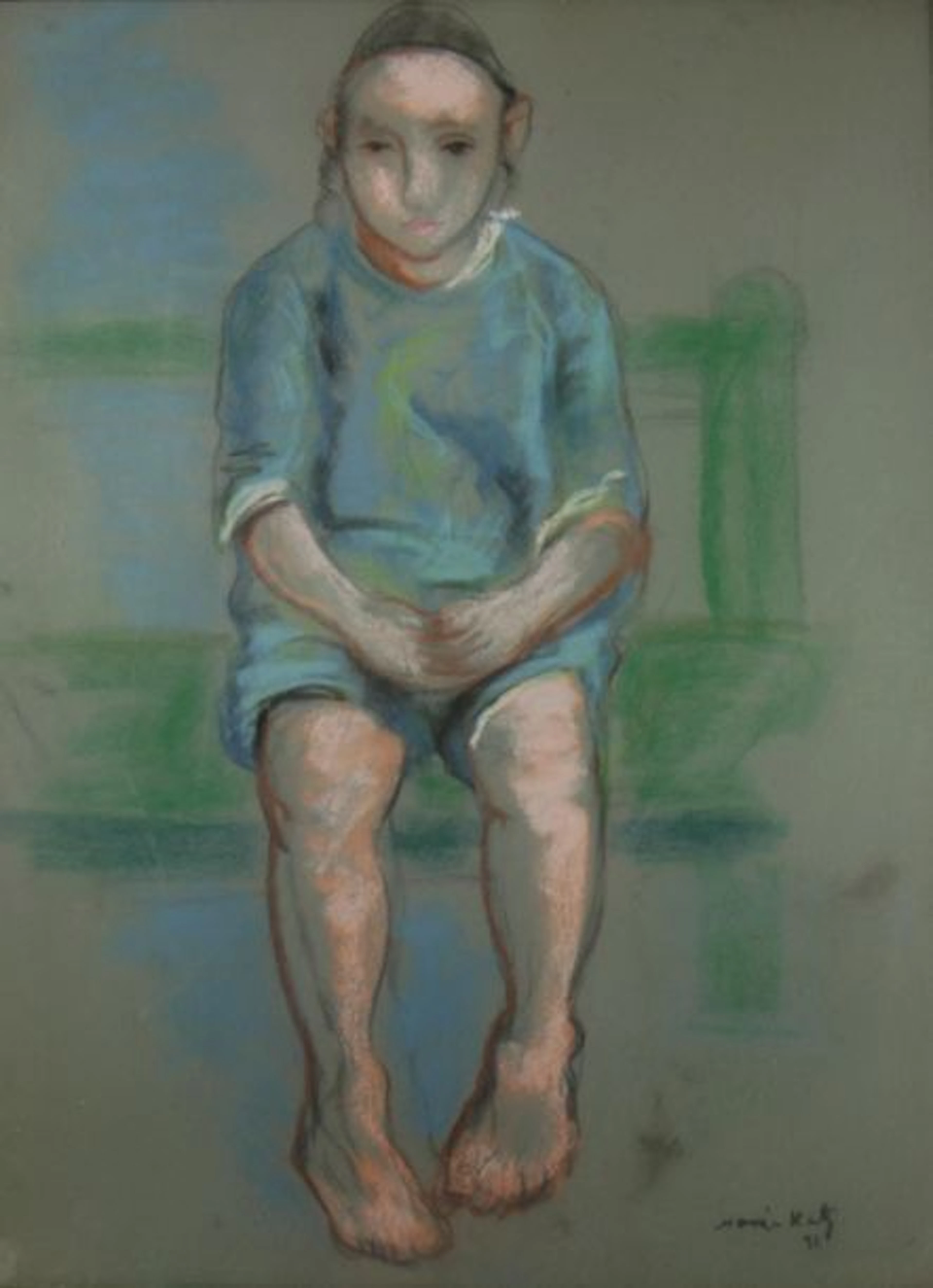 Emmanuel MANE-KATZ (1894-1962) Jeune garçon...