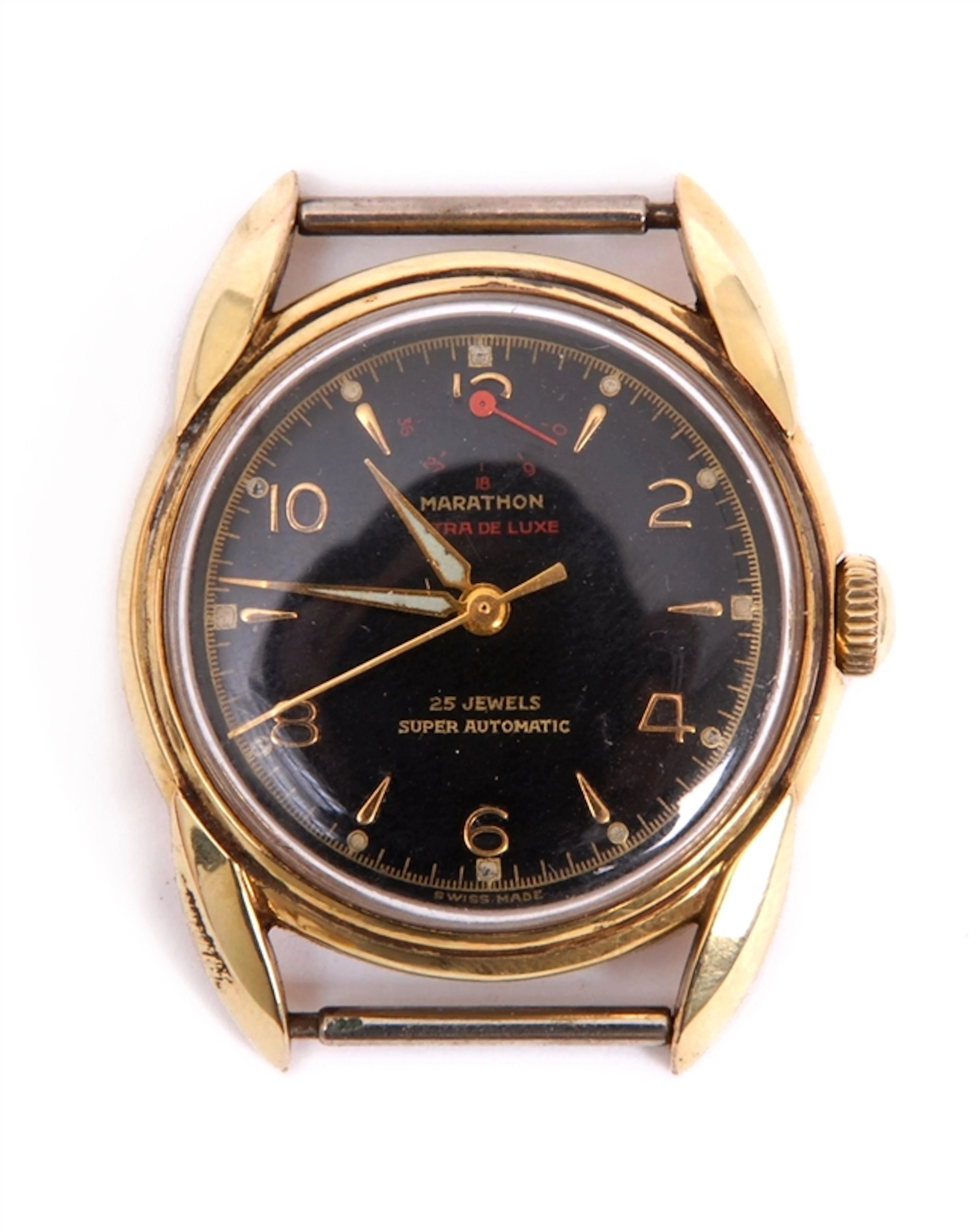 A gentleman's gold plated automatic Marathon De