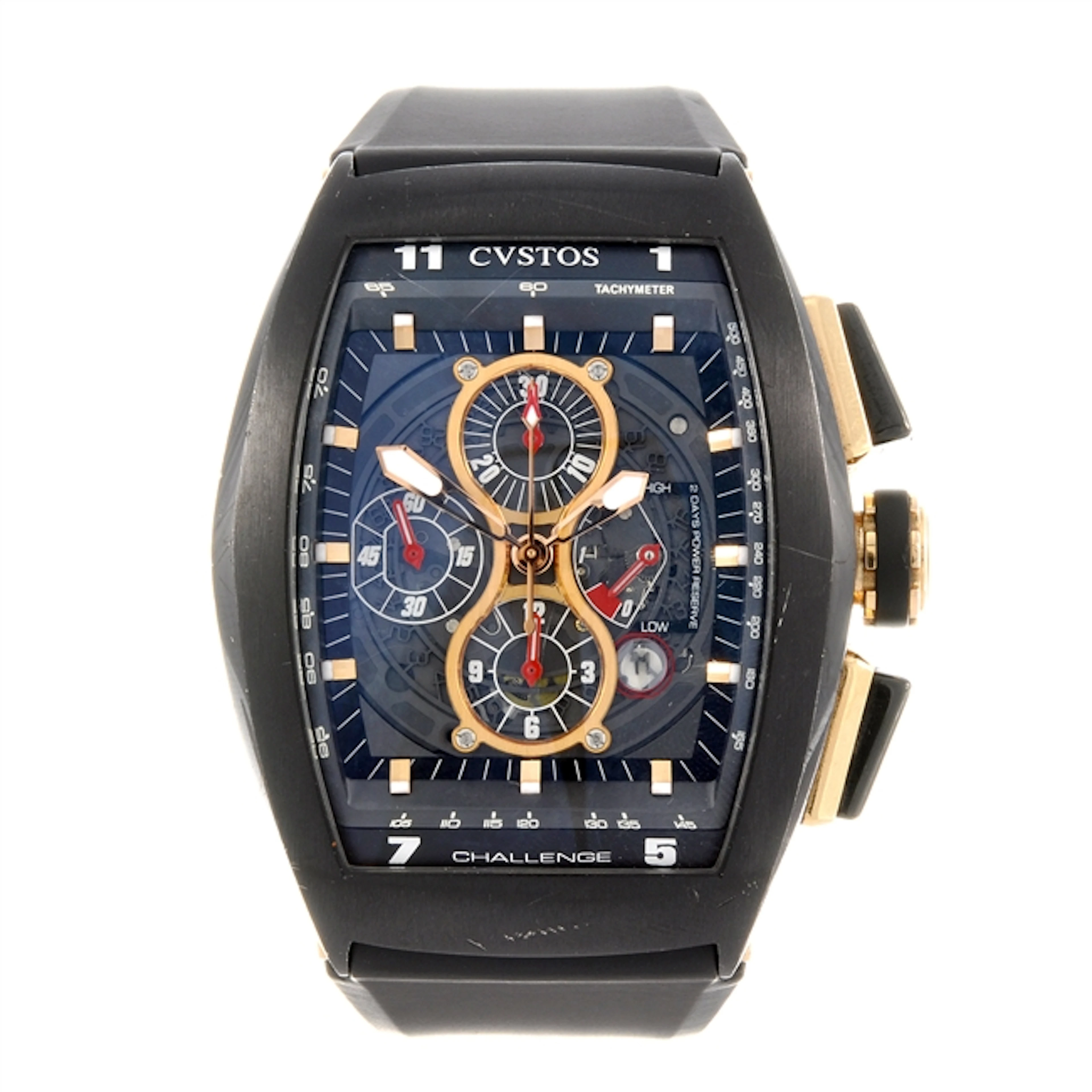 (116182676) A stainless steel automatic gentleman's chronograph wrist watch by Cvstos.