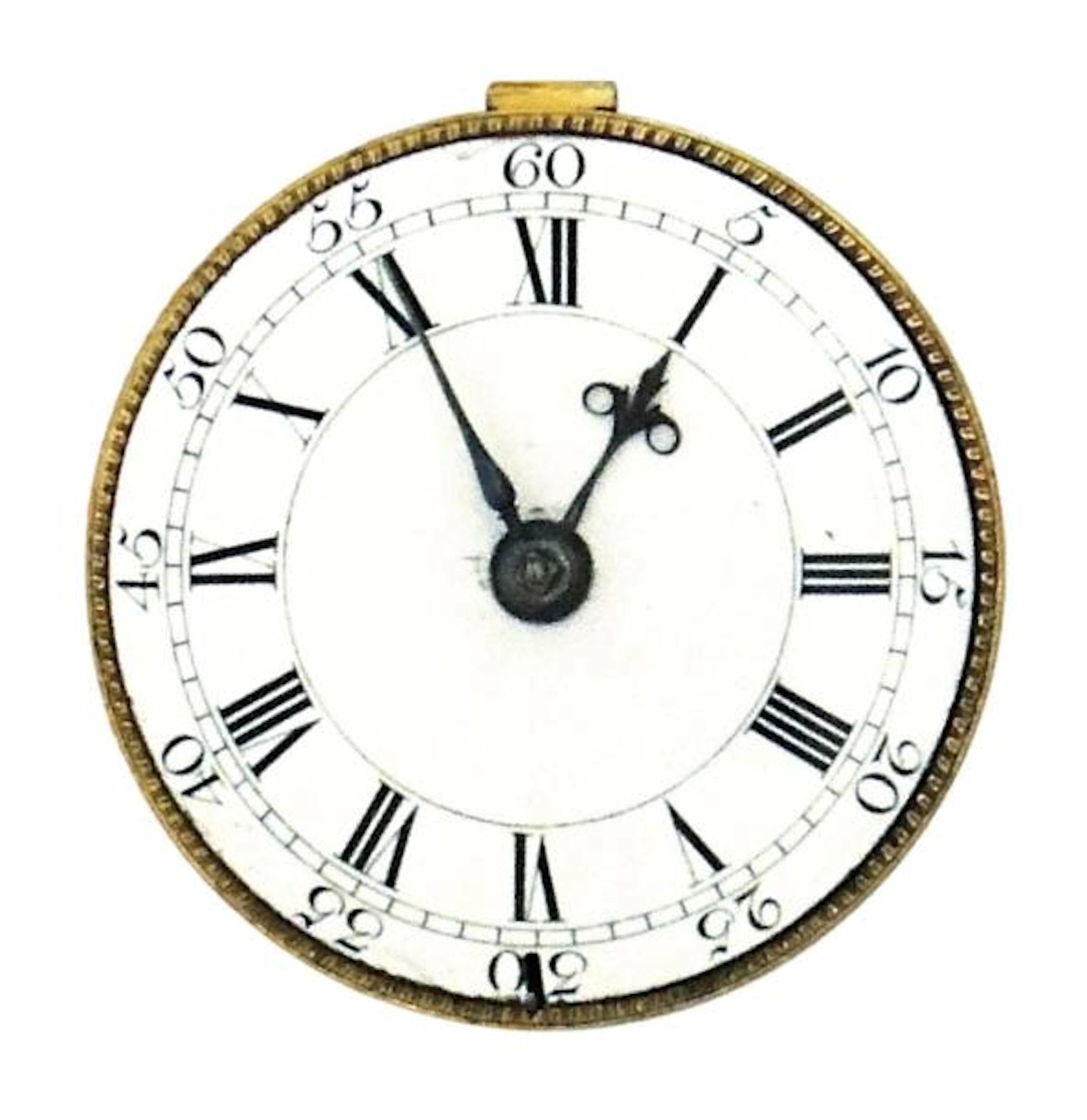 LES LE ROY Mouvement d'une montre à verge à répétition des quarts...