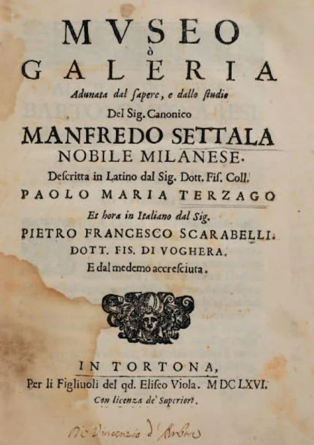 [SETTALA]. Terzago, Paolo Maria & SCARABELLI,…
