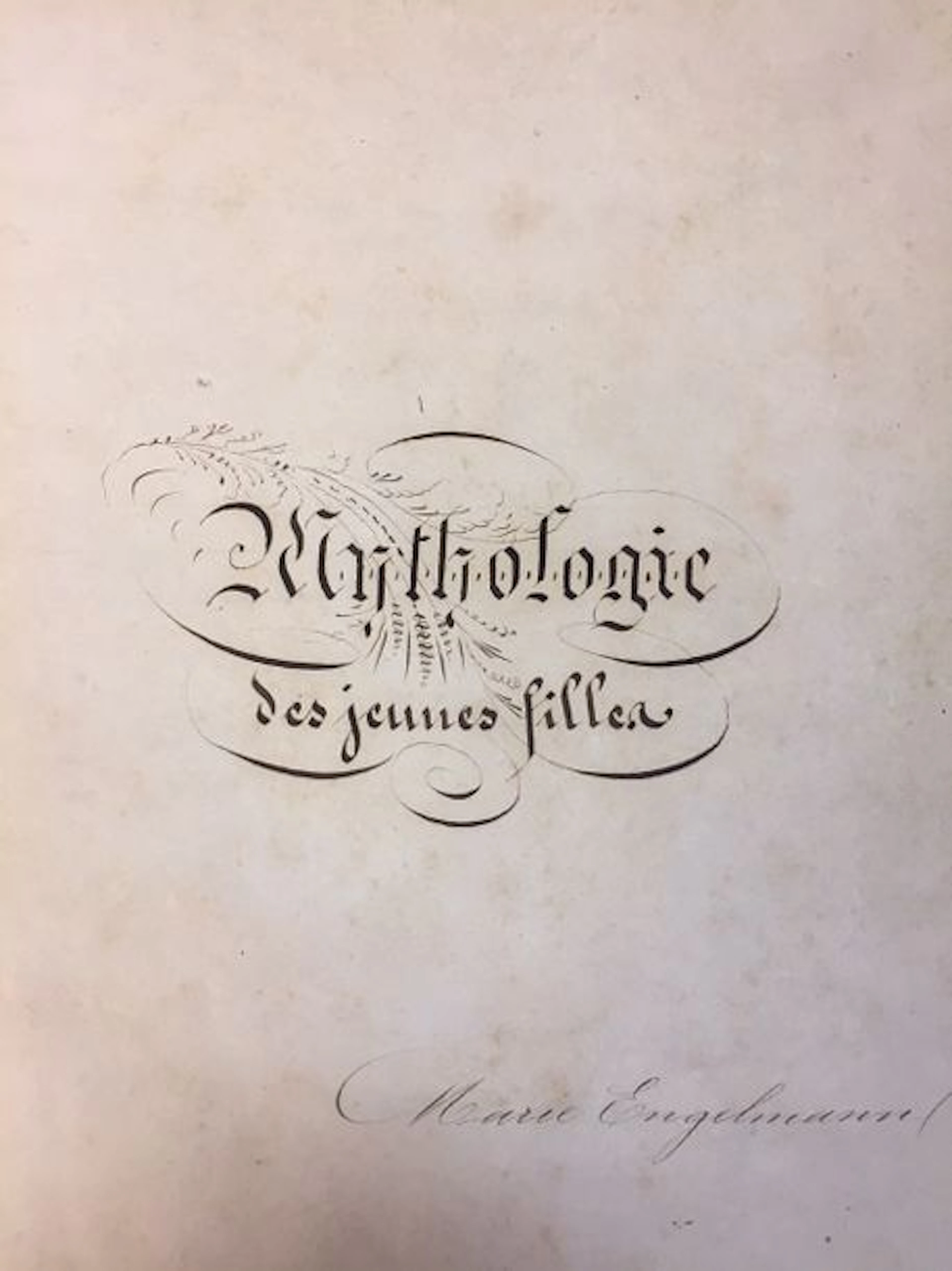 ENGELMANN, Marie. ‘Mythologie des jeunes…