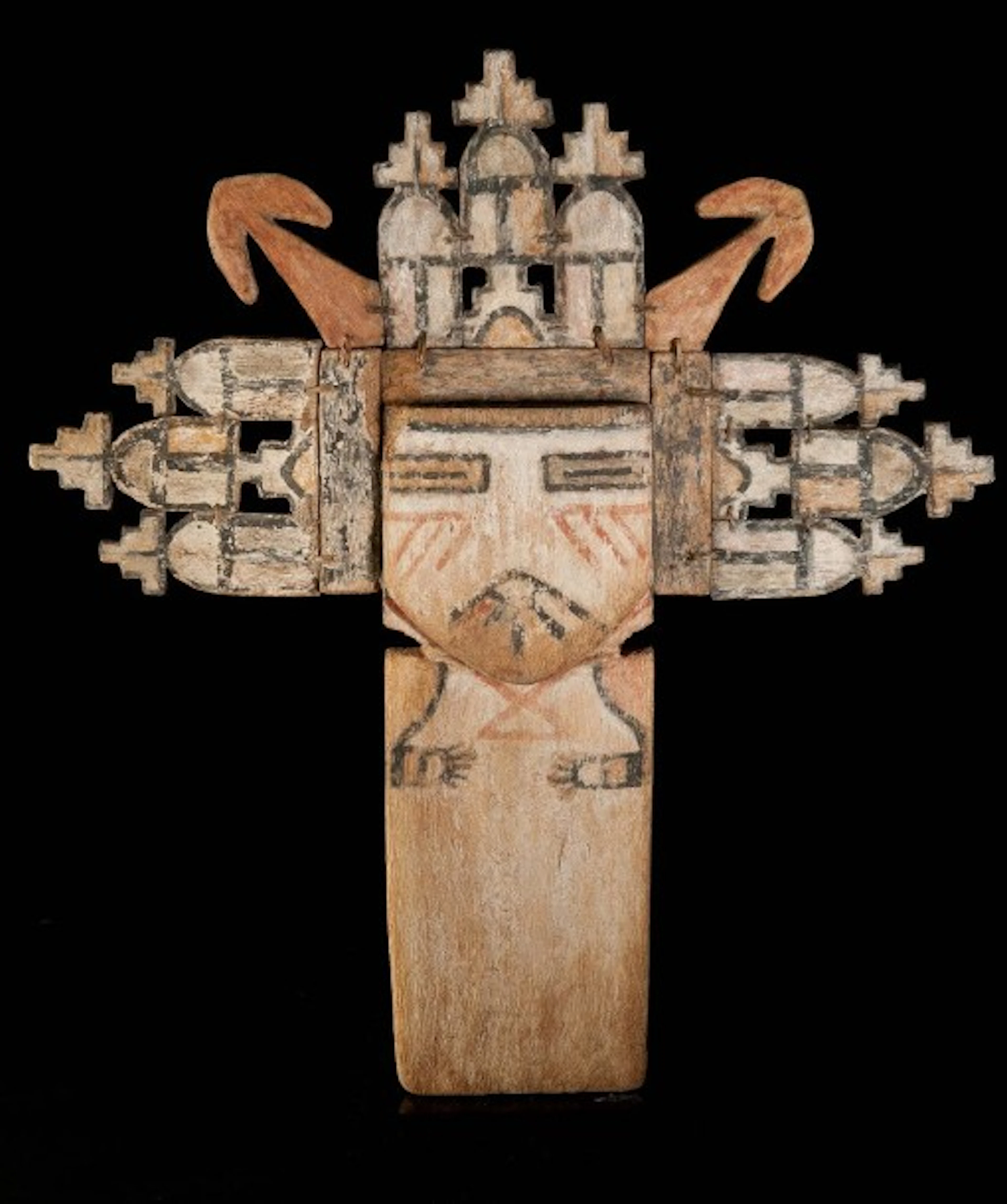 Exceptionnel et rarissime Kachina Hopi