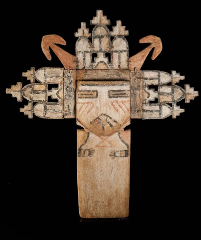 Exceptionnel et rarissime Kachina Hopi